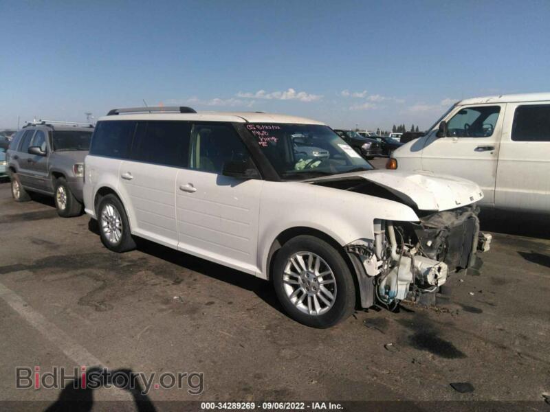 2014 Ford FLEX SEL (VIN 2FMGK5C83EBD04903) — фото 1 из 11, IAAI, повреждение: передняя часть