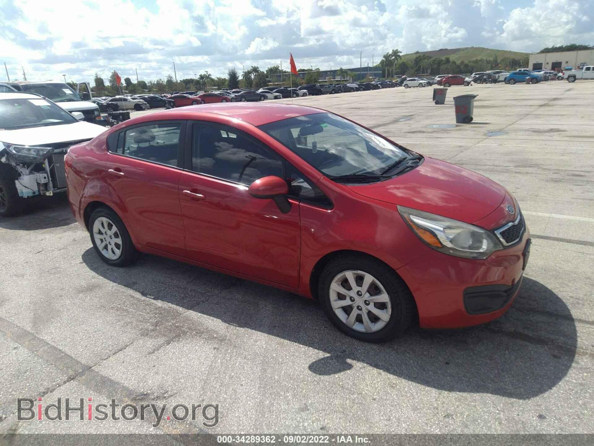 Photo KNADN4A32C6076689 - KIA RIO 2012