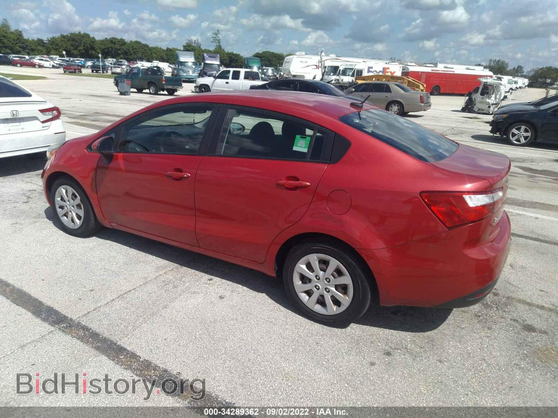 2012 KIA RIO - VIN: KNADN4A32C6076689 - Фото 3
