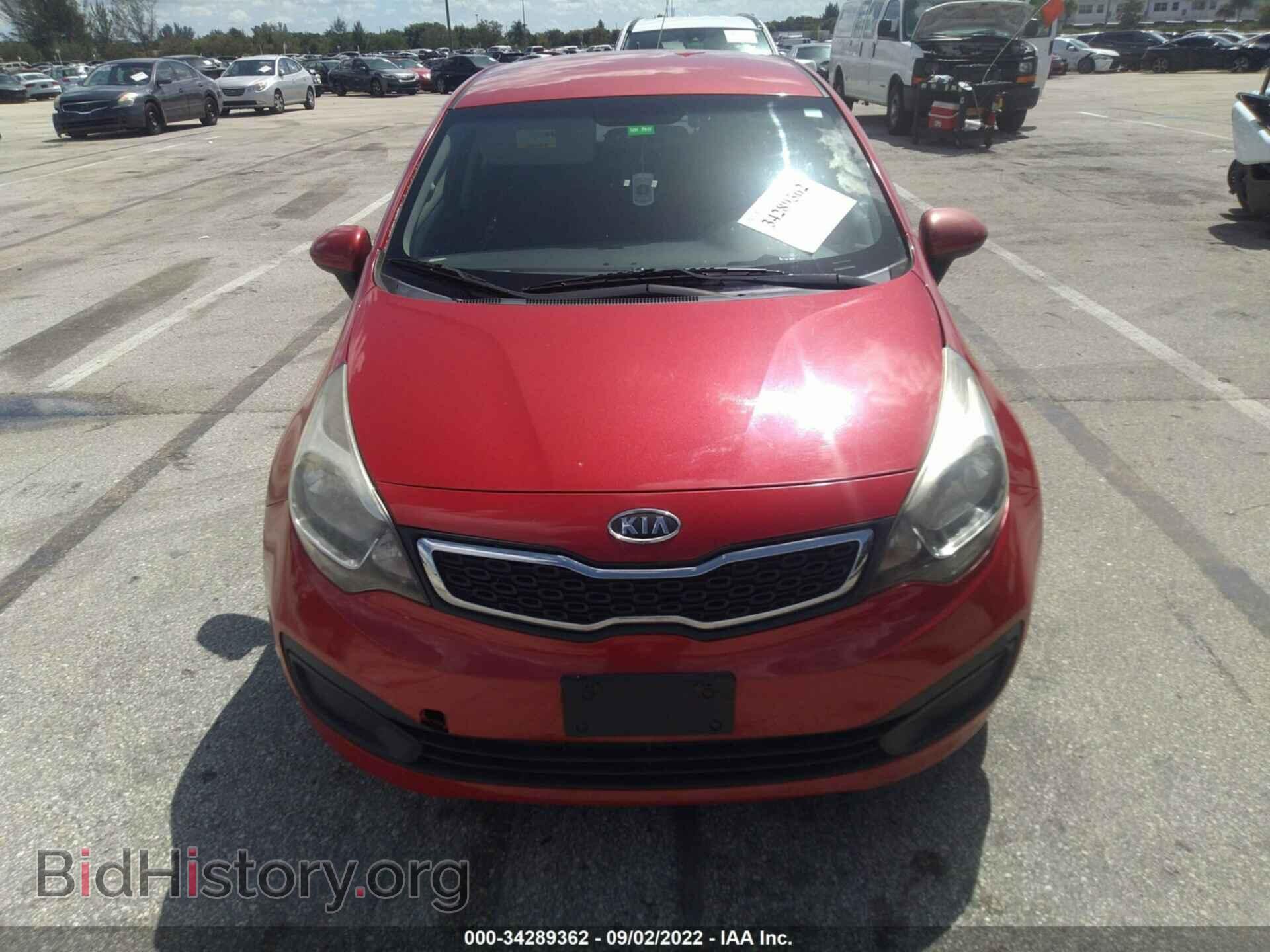 2012 KIA RIO - VIN: KNADN4A32C6076689 - Фото 6