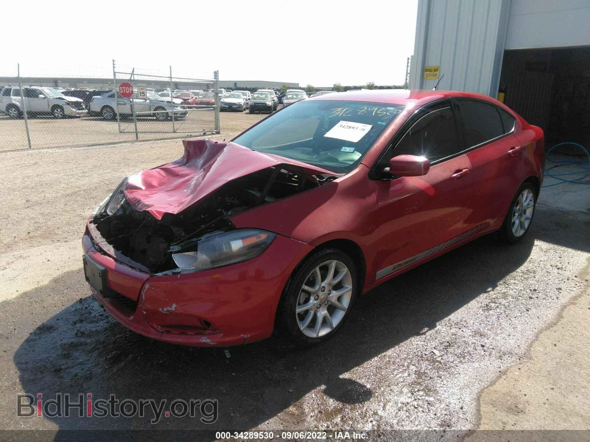 2013 DODGE DART - VIN: 1C3CDFBA5DD289115 - Фото 2