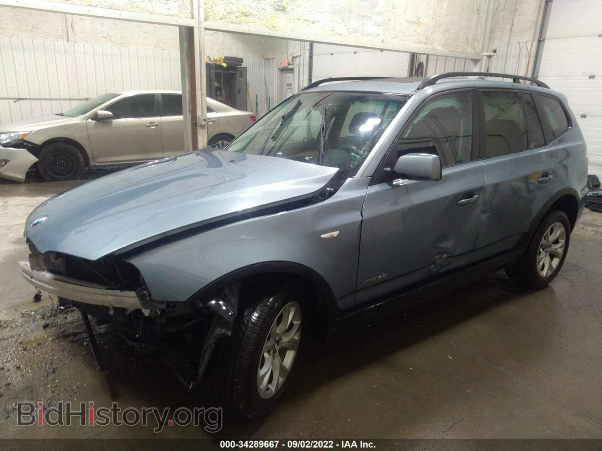 2009 BMW X3 - VIN: WBXPC93449WE79211 - Фото 2