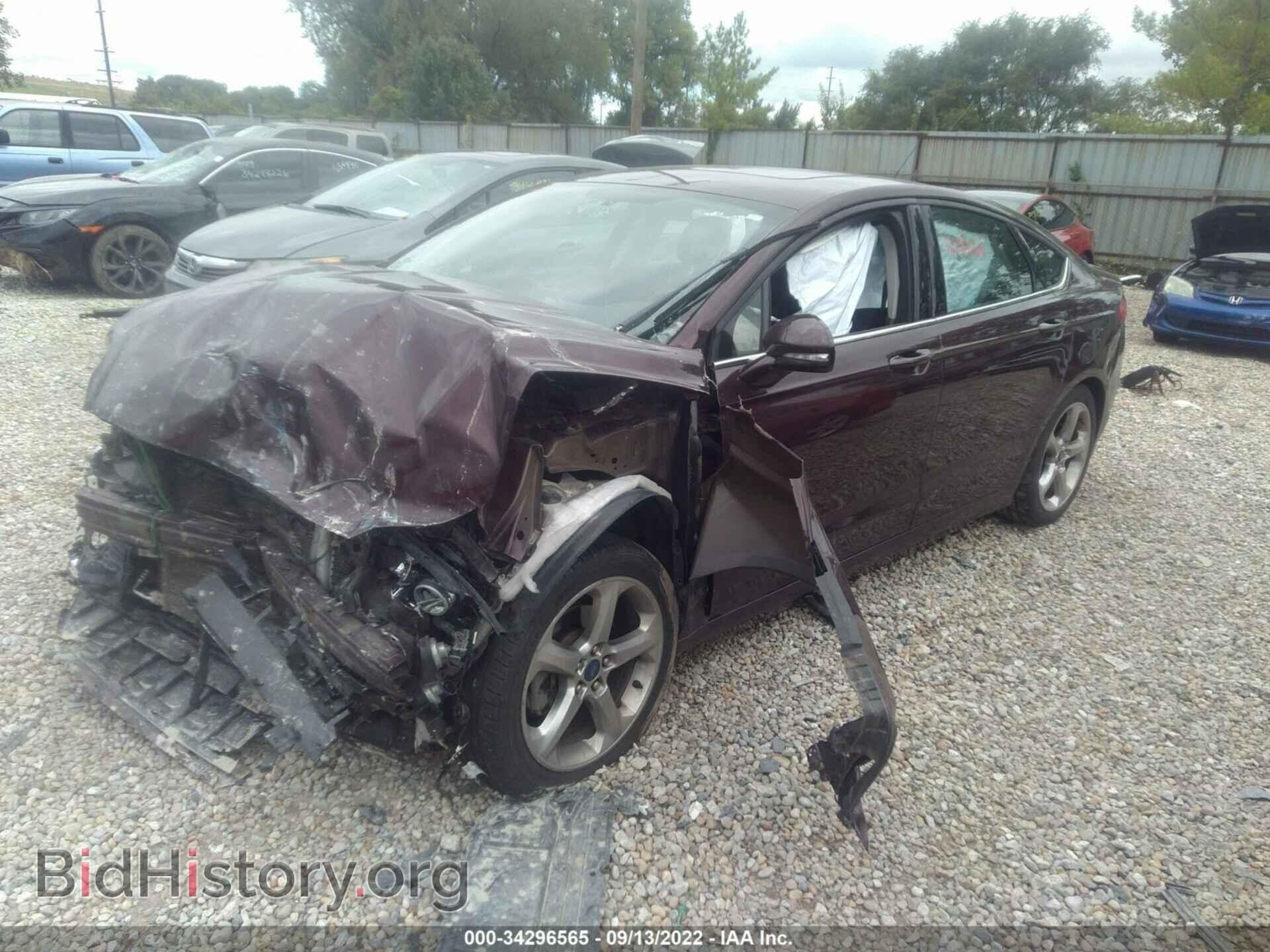2013 FORD FUSION - VIN: 3FA6P0H70DR358881 - Фото 2
