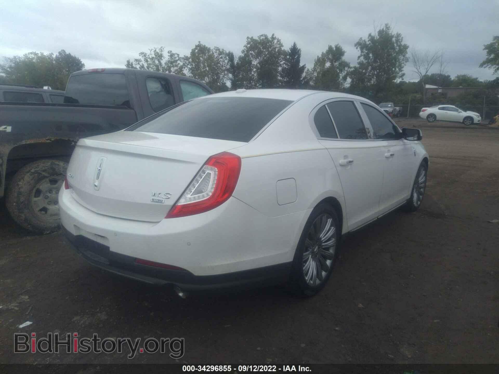 2013 LINCOLN MKS - VIN: 1LNHL9EK8DG617356 - Фото 4