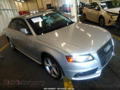 2012 Audi A4 Premium Plus, silver — VIN WAUFFAFL1CA046108, IAAI