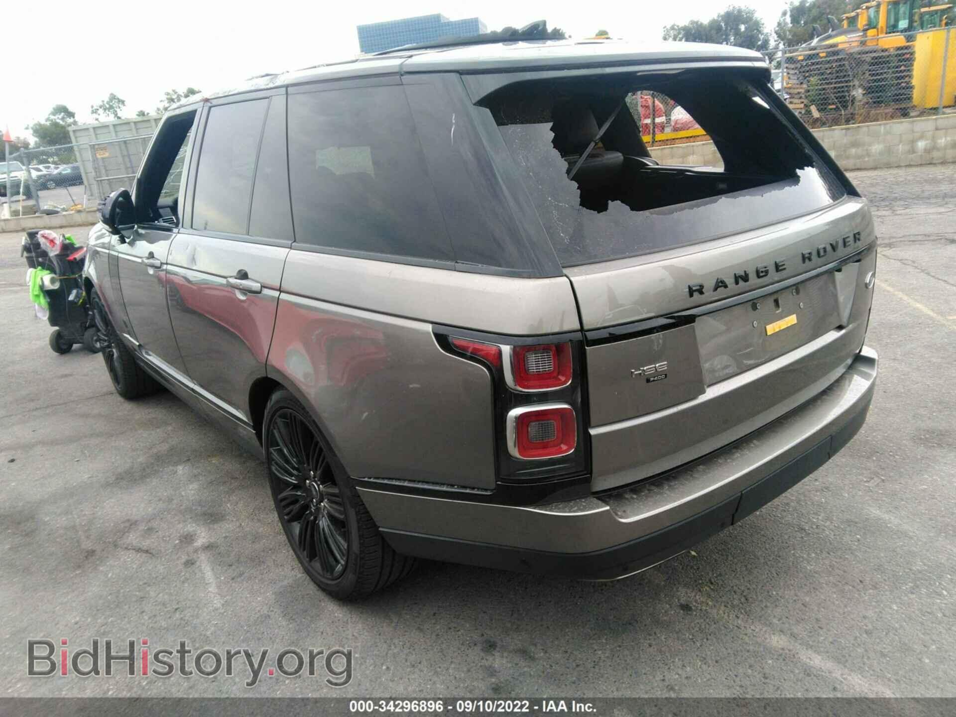 2022 LAND ROVER RANGE ROVER - VIN: SALGS2RU8NA462987 - Фото 3