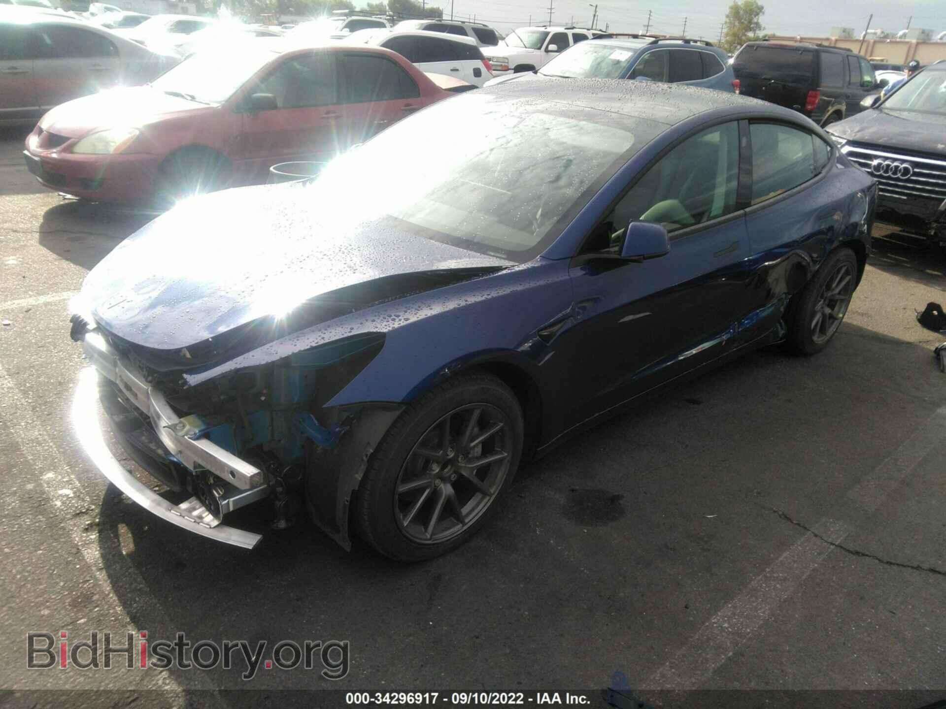 2021 TESLA MODEL 3 - VIN: 5YJ3E1EA1MF998334 - Photo 2