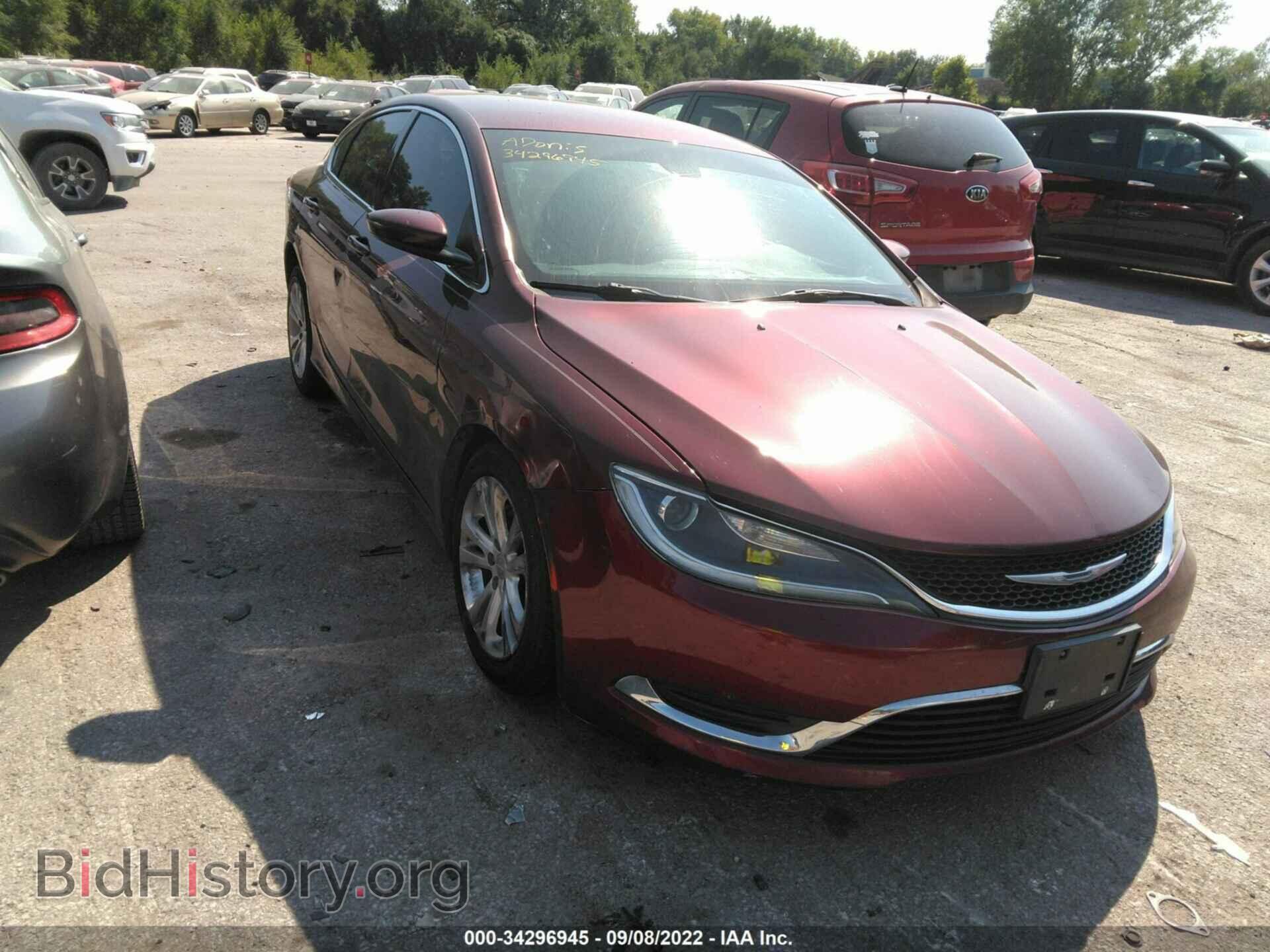 Photo 1C3CCCAB4GN156520 - CHRYSLER 200 2016