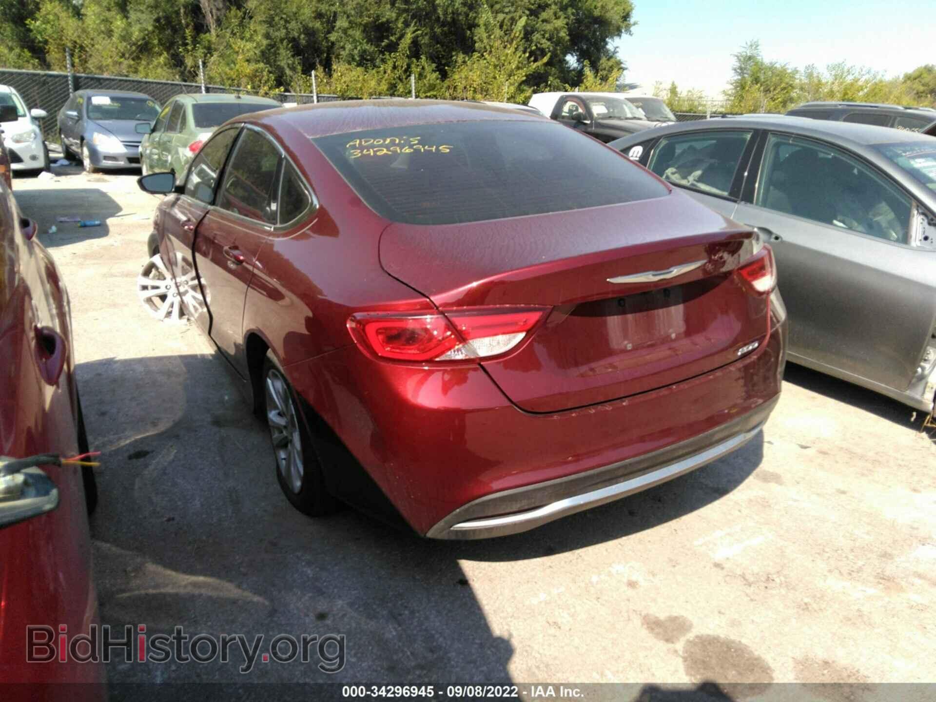 2016 CHRYSLER 200 - VIN: 1C3CCCAB4GN156520 - Фото 3