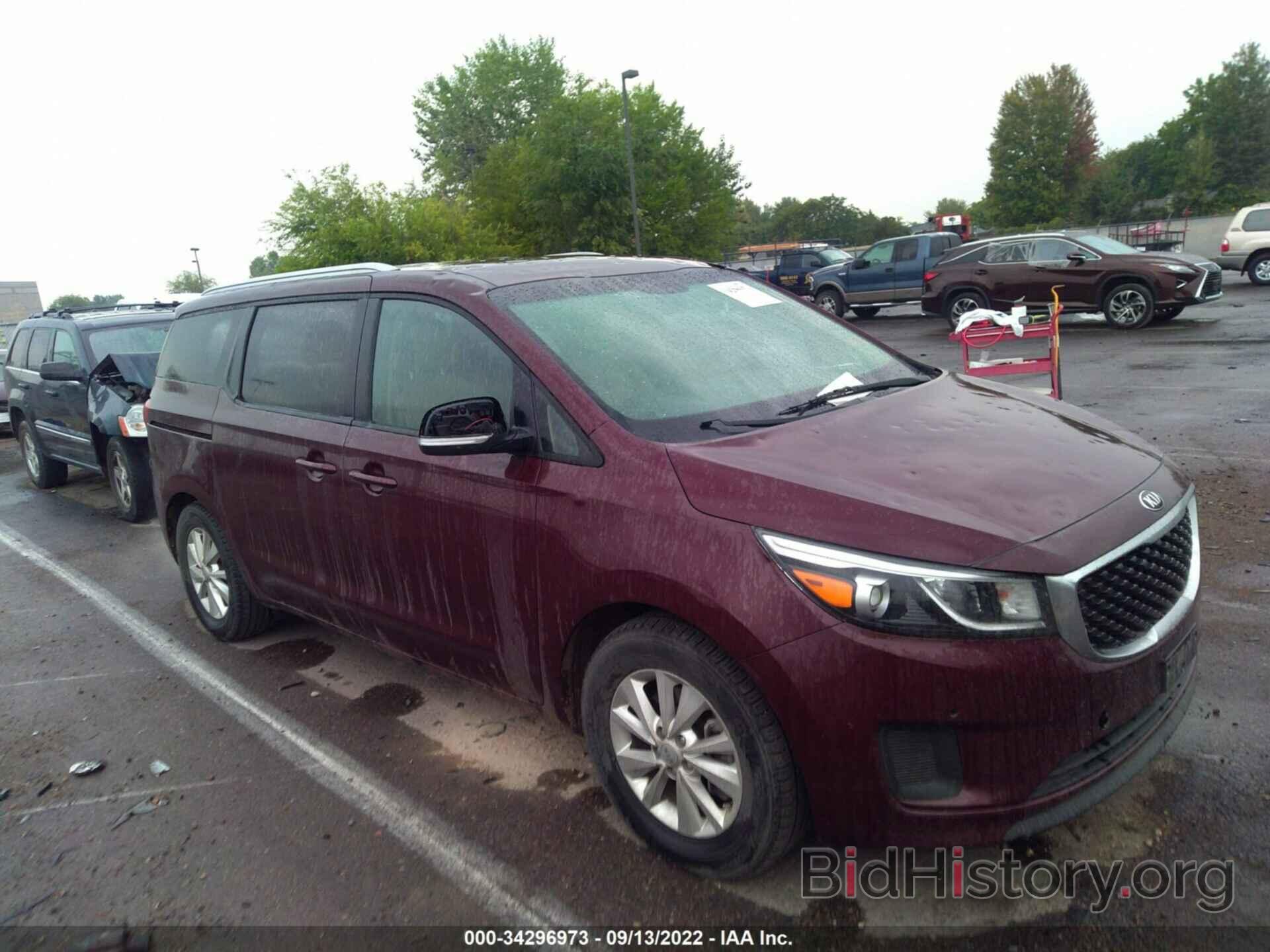 Photo KNDMB5C12H6339705 - KIA SEDONA 2017