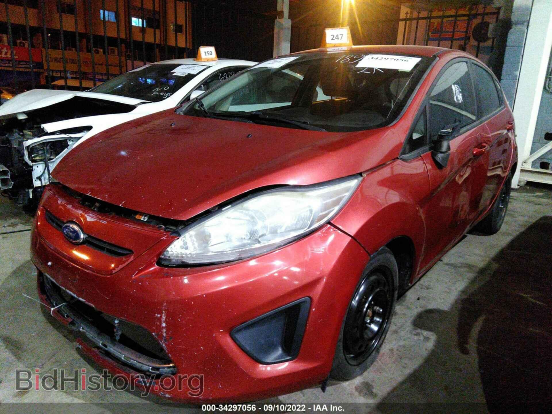 2011 FORD FIESTA - VIN: 00ADP4EJ8BM189833 - Фото 2