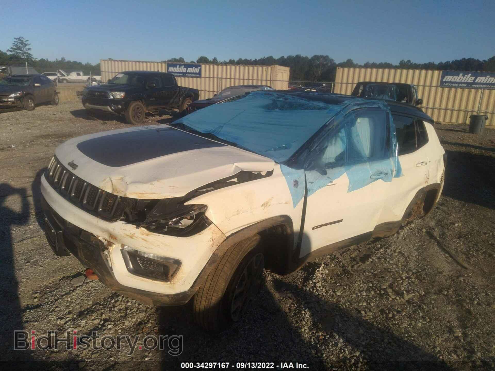 2019 JEEP COMPASS - VIN: 3C4NJDDB6KT627331 - Фото 2