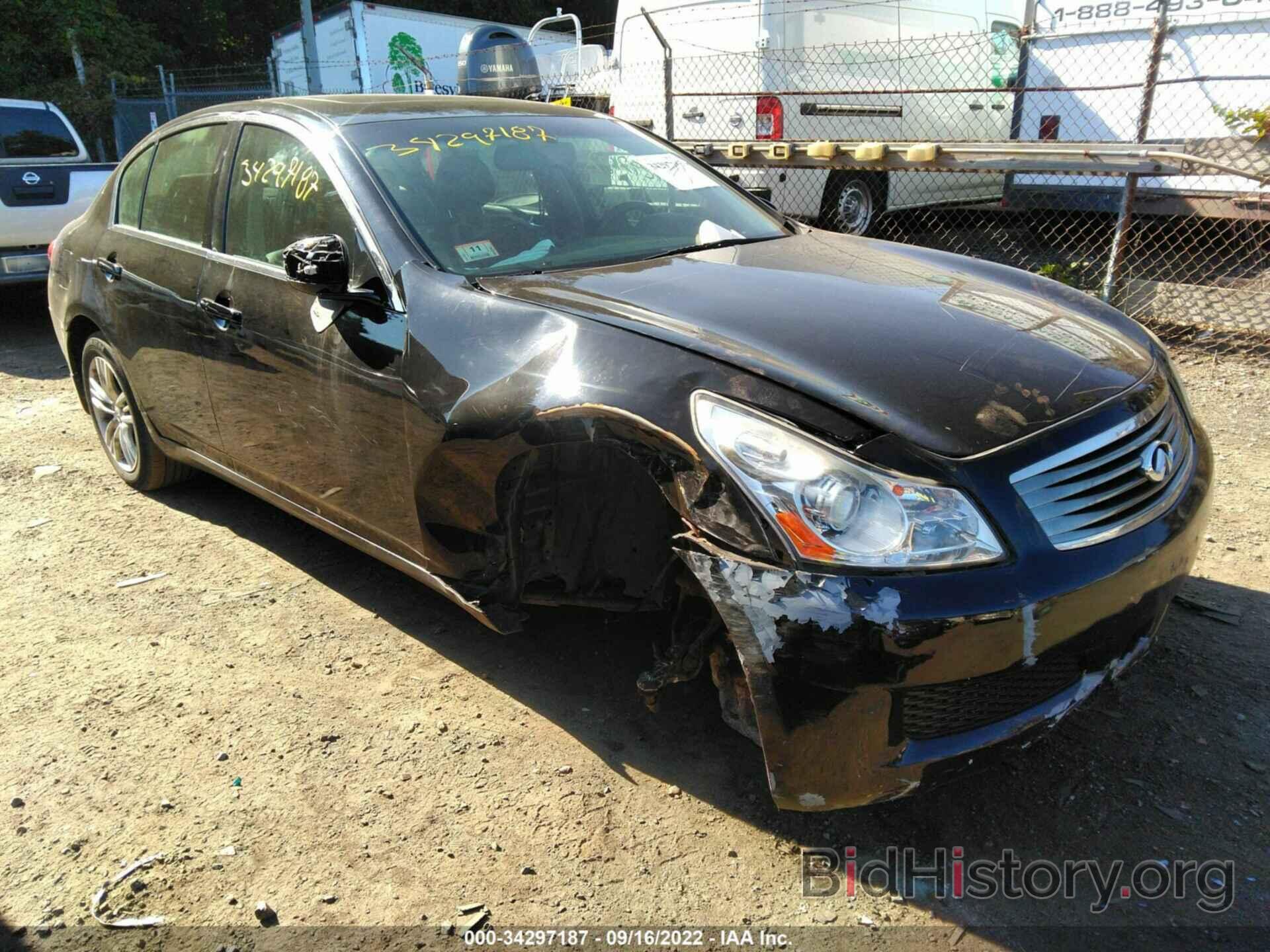 Photo JNKCV61F89M351716 - INFINITI G37 SEDAN 2009