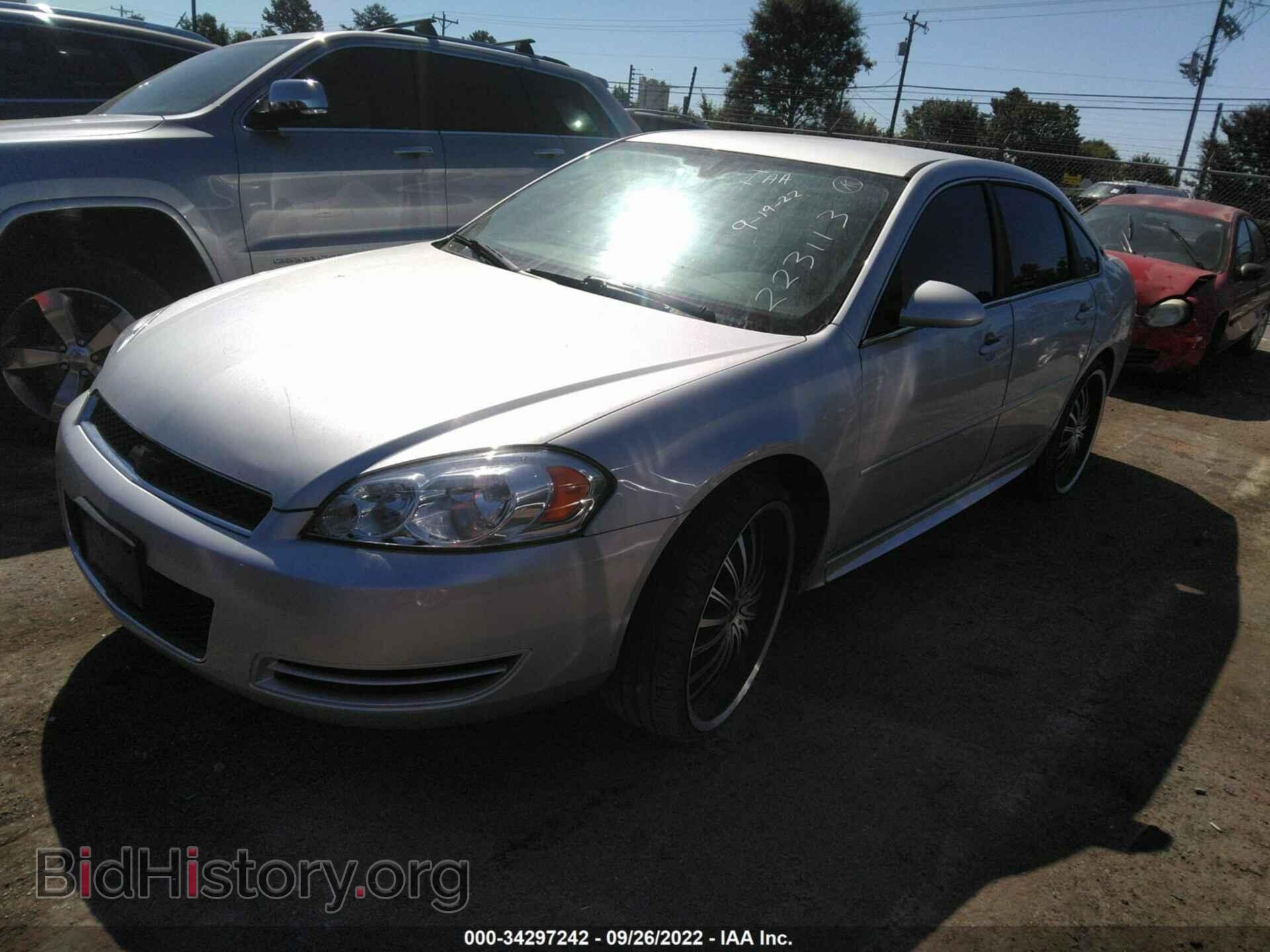 2012 CHEVROLET IMPALA - VIN: 2G1WF5E35C1223113 - Photo 2