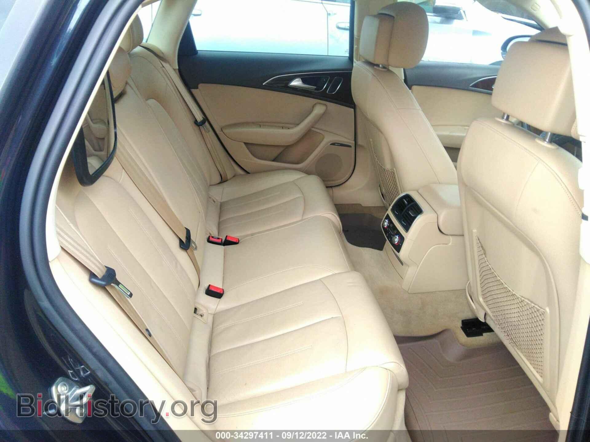 2014 AUDI A6 - VIN: WAUFGAFC0EN123639 - Фото 8