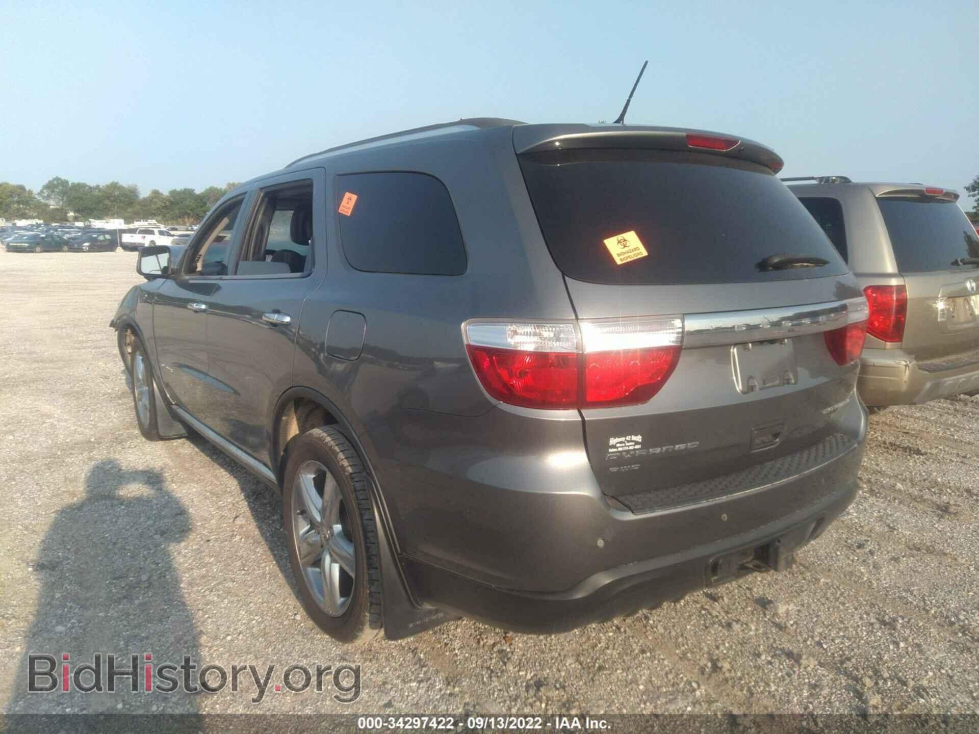 2012 DODGE DURANGO - VIN: 1C4RDJEG4CC334896 - Photo 3