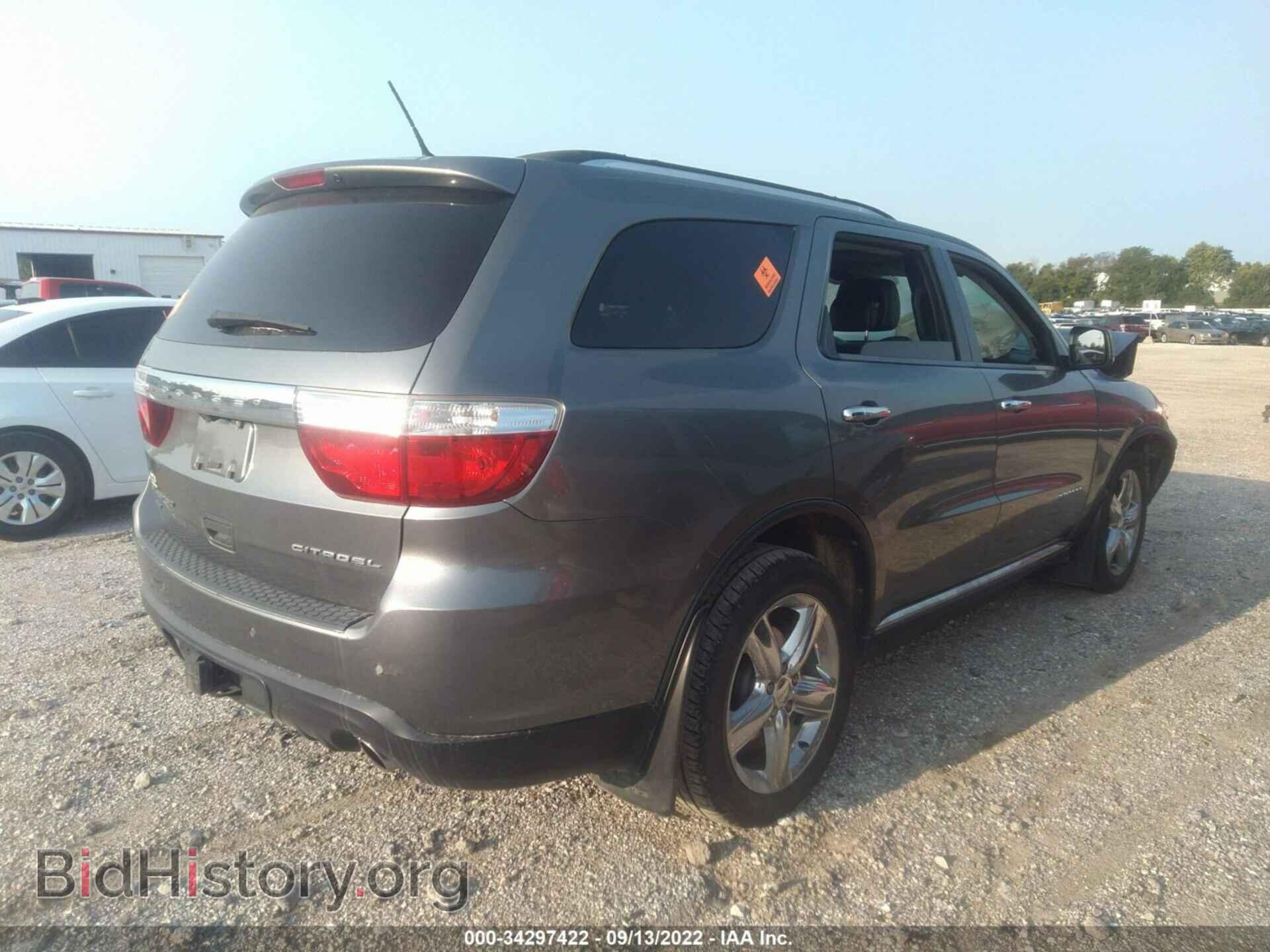2012 DODGE DURANGO - VIN: 1C4RDJEG4CC334896 - Photo 4