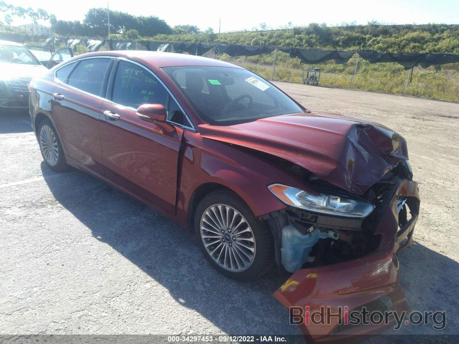 Photo 3FA6P0K9XER262347 - FORD FUSION 2014