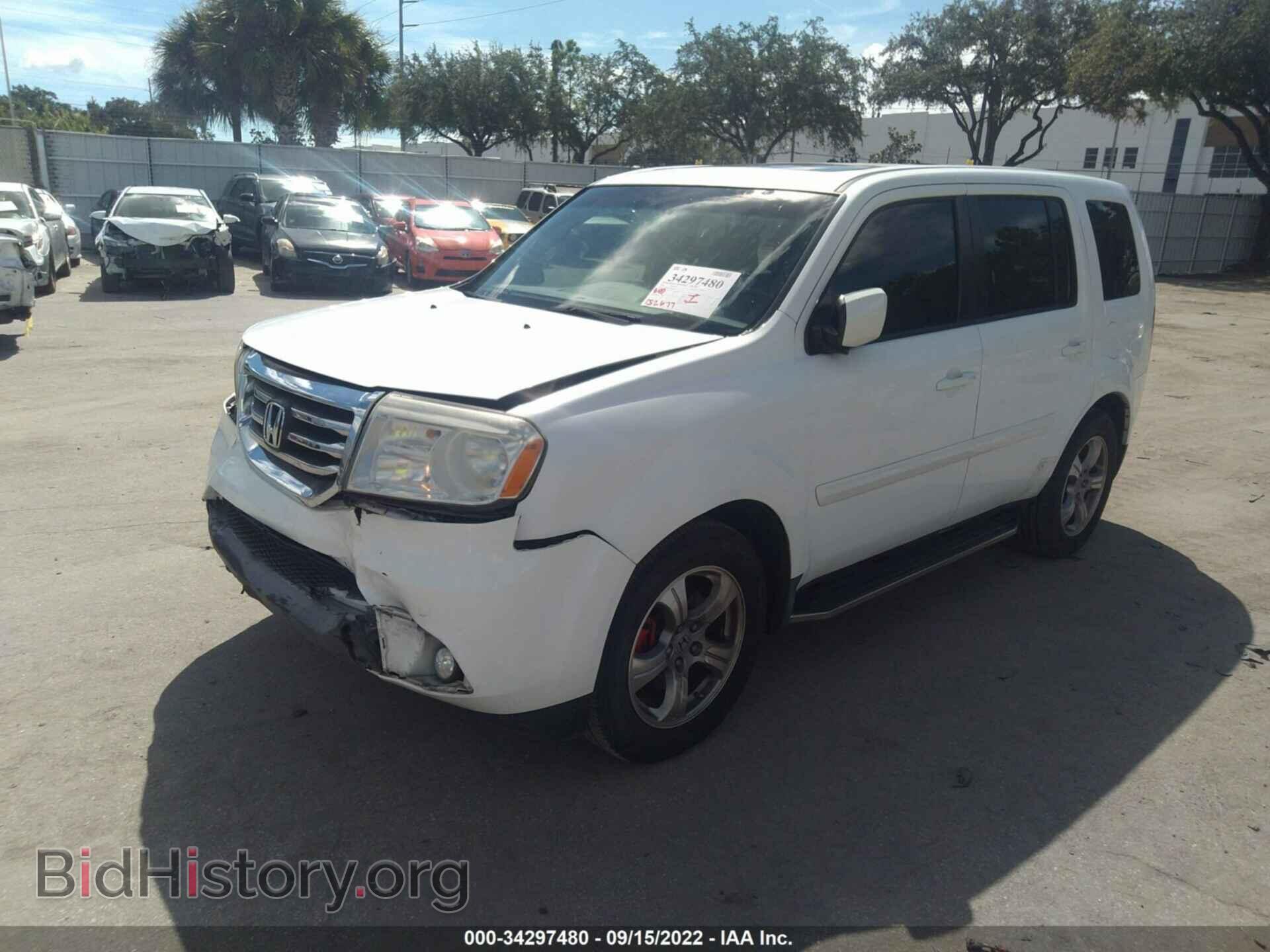 2012 HONDA PILOT - VIN: 5FNYF3H56CB028362 - Фото 2