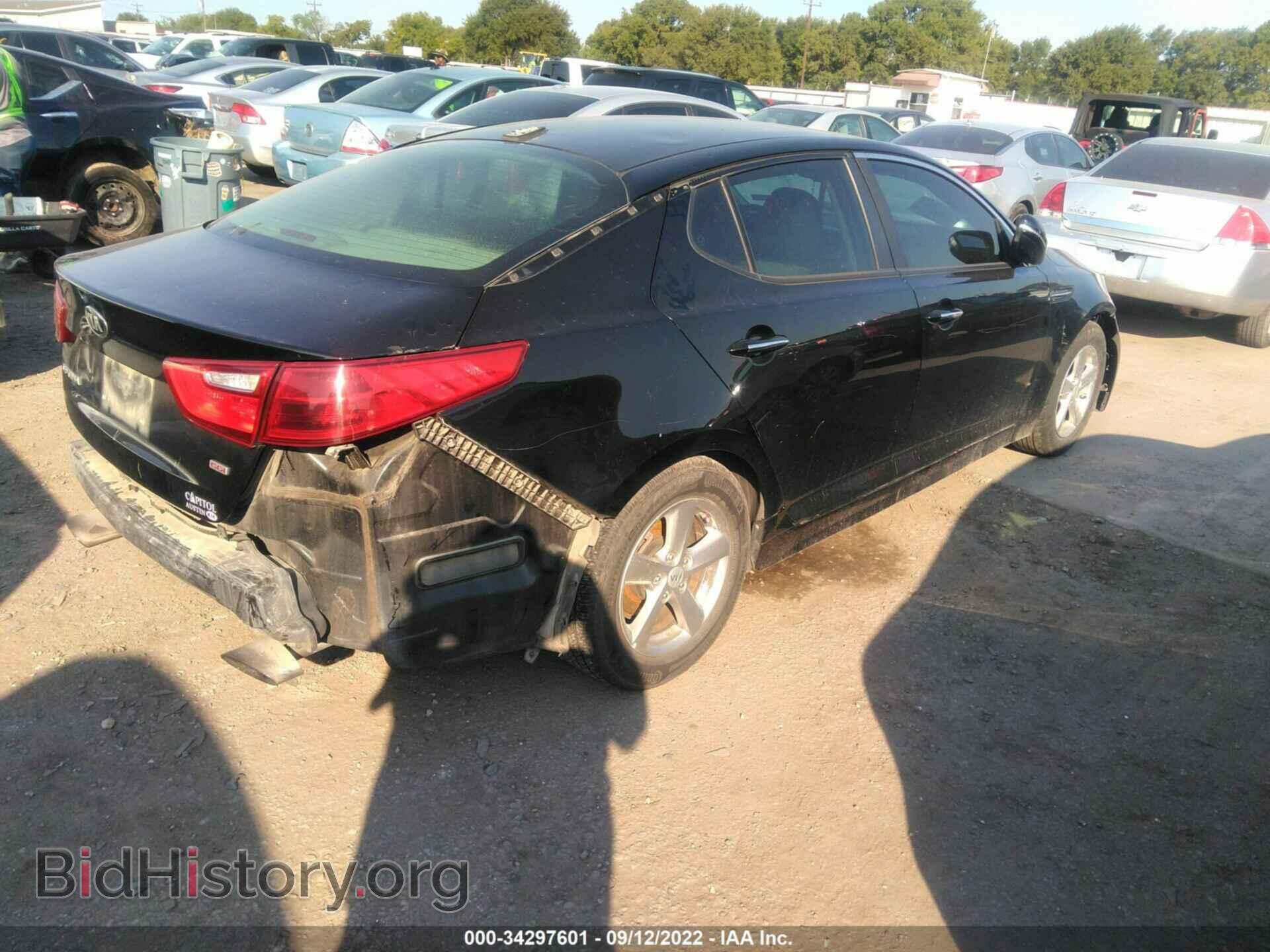 2015 KIA OPTIMA - VIN: 5XXGM4A75FG464365 - Фото 4
