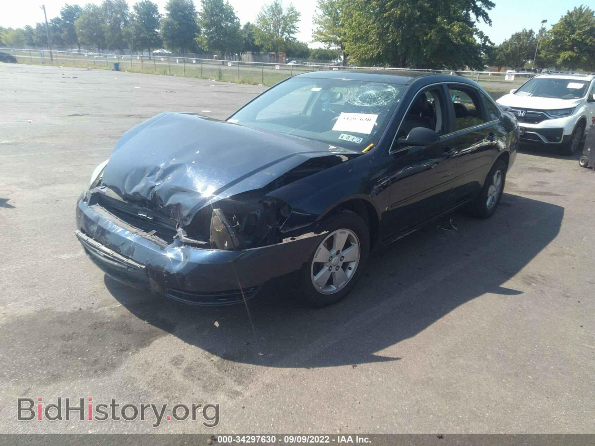 2008 CHEVROLET IMPALA - VIN: 2G1WT58N181375791 - Фото 2