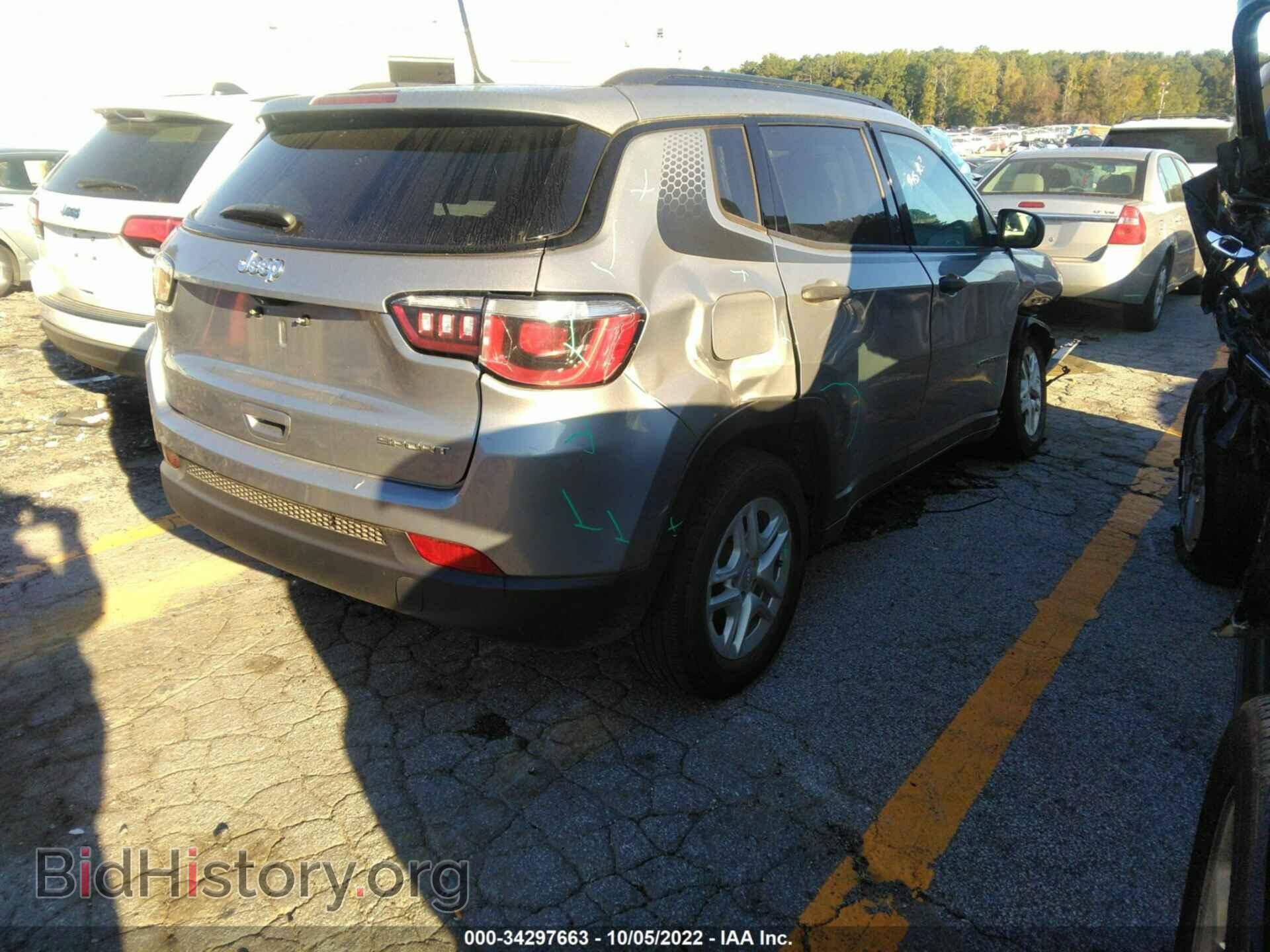 2018 JEEP COMPASS - VIN: 3C4NJCAB9JT286214 - Фото 4