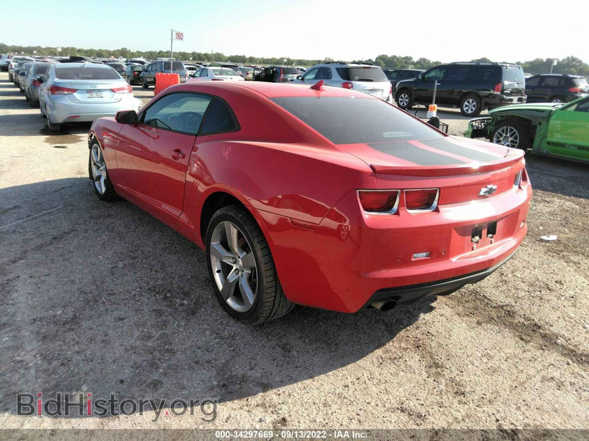 2013 CHEVROLET CAMARO - VIN: 2G1FC1E35D9205649 - Фото 3