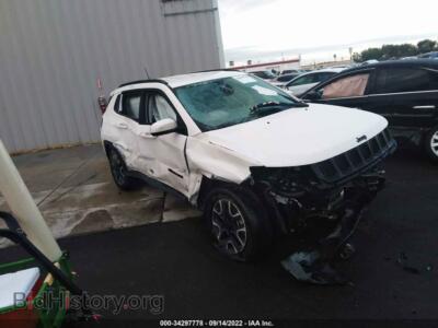 2020 Jeep COMPASS NORTH EDITION, white — VIN 3C4NJDAB2LT174606, IAAI