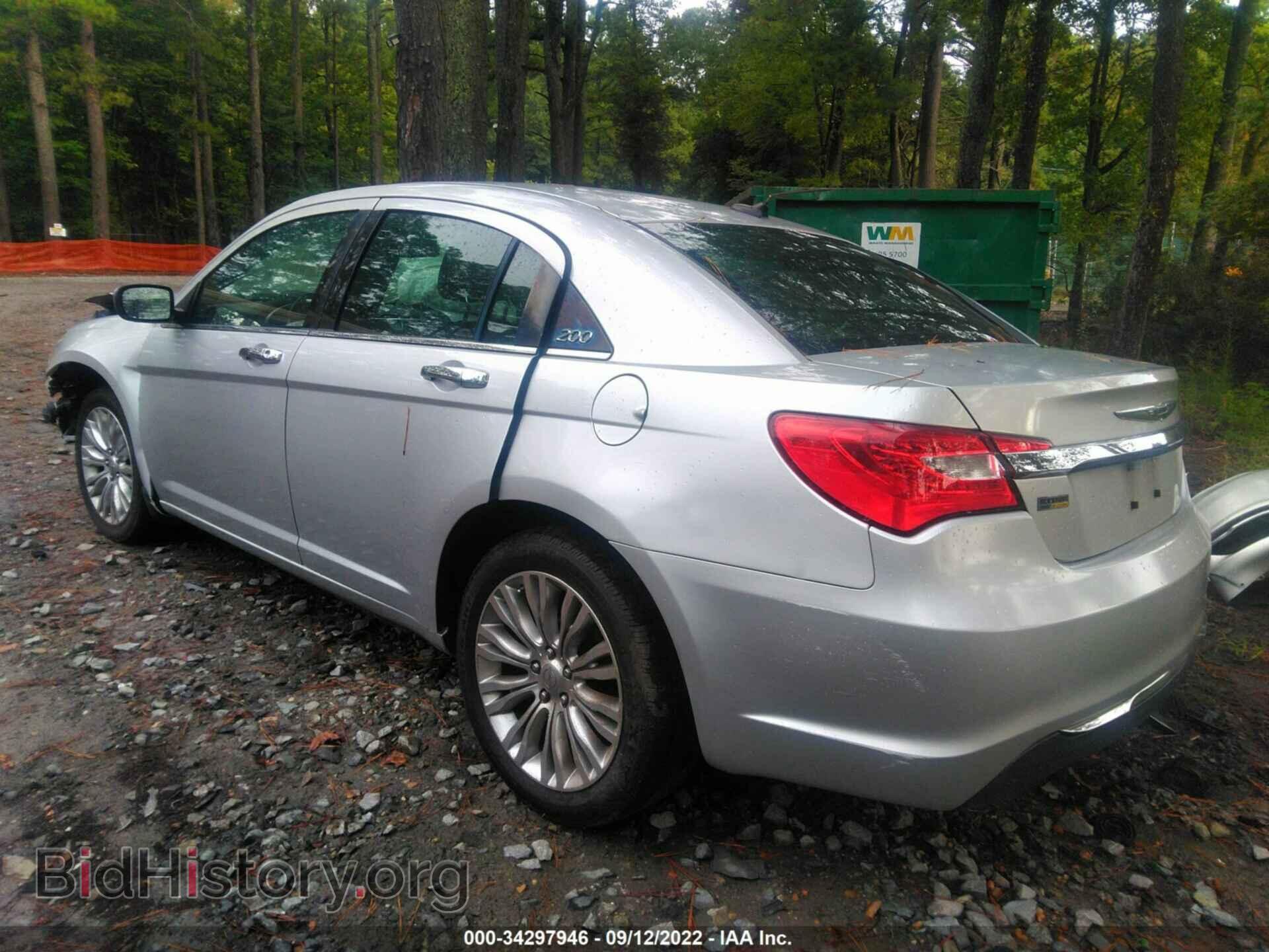 2012 CHRYSLER 200 - VIN: 1C3CCBCG6CN113360 - Фото 3