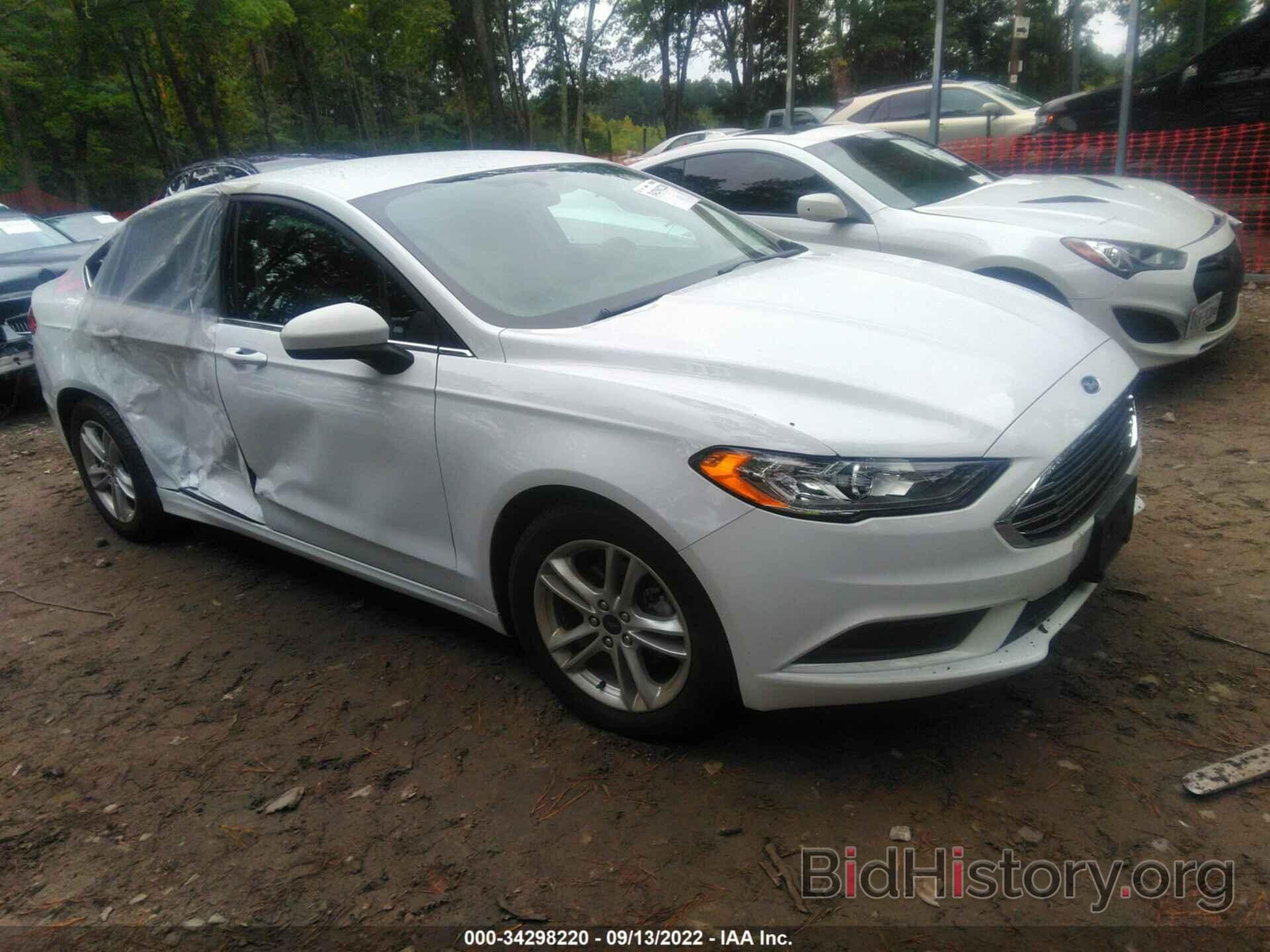 Photo 3FA6P0HDXJR211775 - FORD FUSION 2018