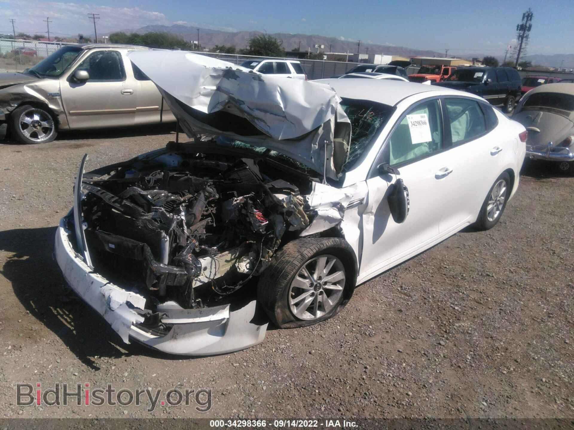 2016 KIA OPTIMA - VIN: KNAGT4L37G5076960 - Photo 2