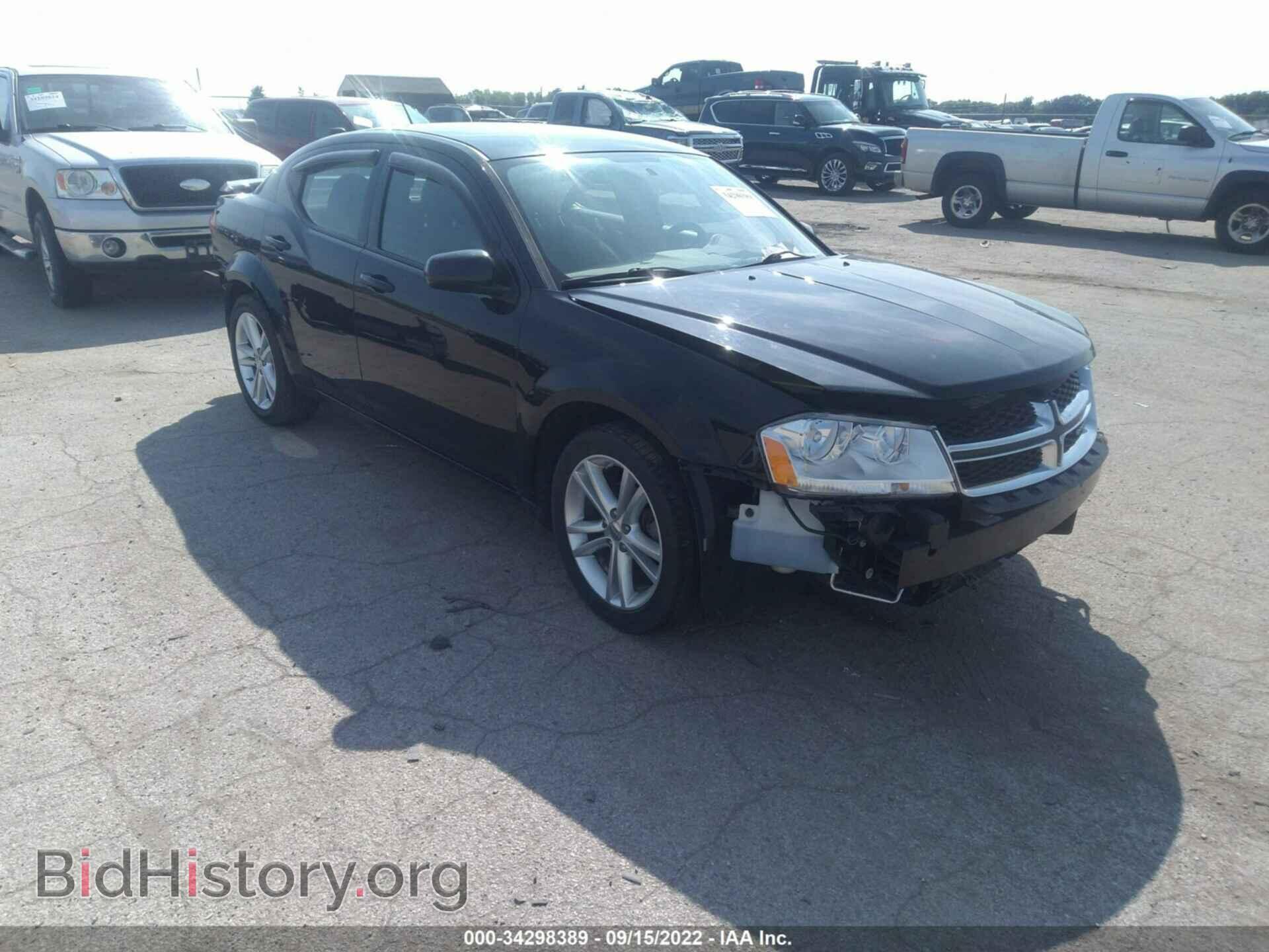 Photo 1C3CDZCB1CN266383 - DODGE AVENGER 2012