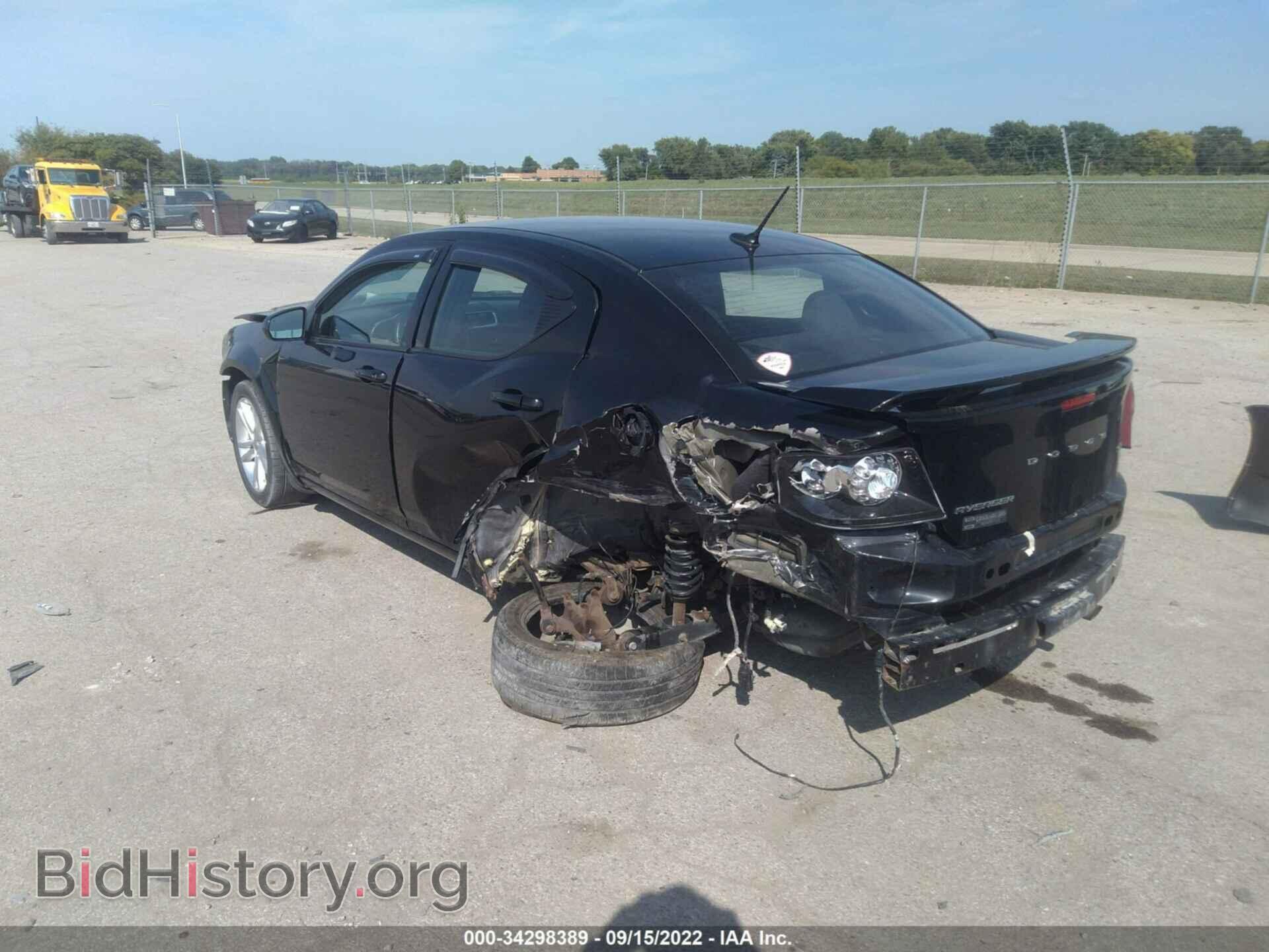 2012 DODGE AVENGER - VIN: 1C3CDZCB1CN266383 - Фото 3