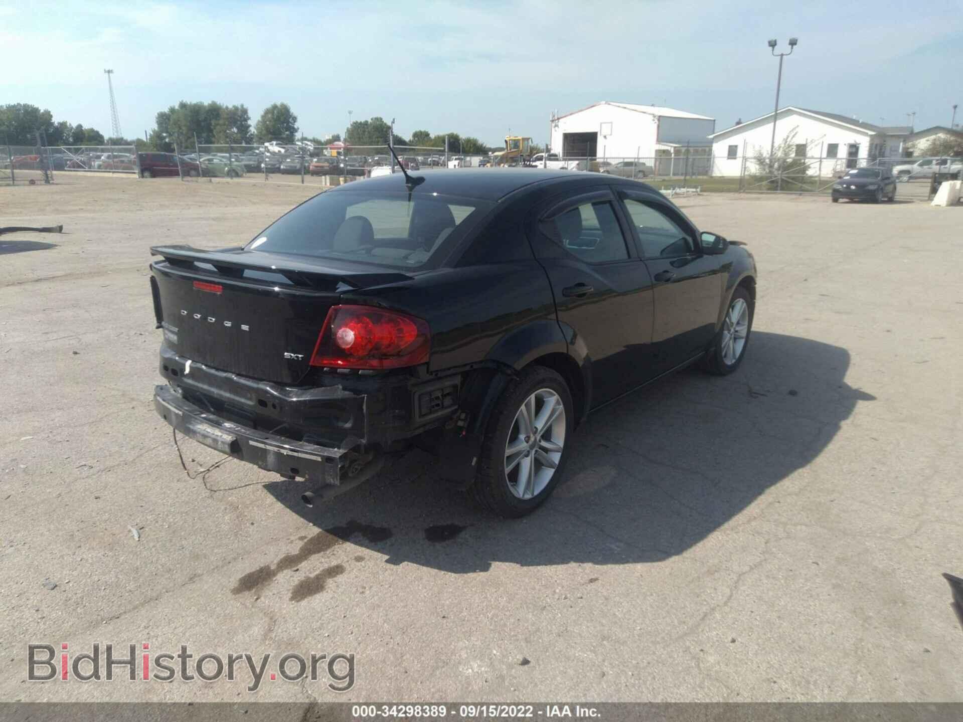 2012 DODGE AVENGER - VIN: 1C3CDZCB1CN266383 - Фото 4