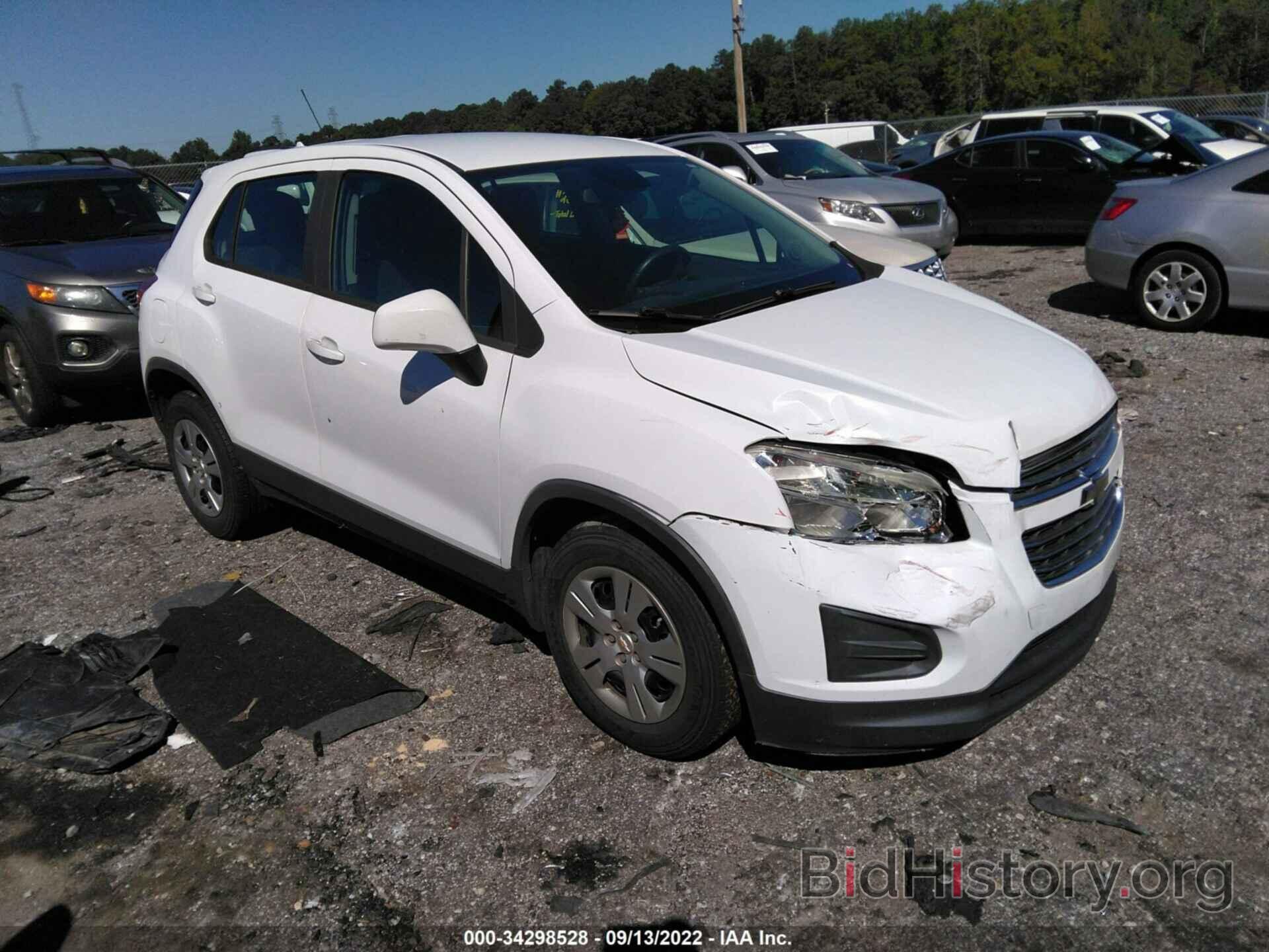 Photo 3GNCJKSB6FL256232 - CHEVROLET TRAX 2015