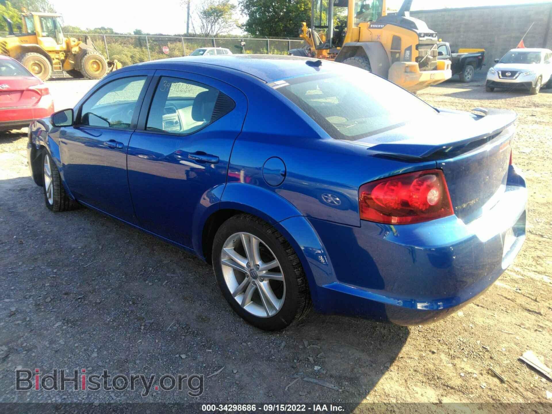 2014 DODGE AVENGER - VIN: 1C3CDZCB9EN228483 - Фото 3