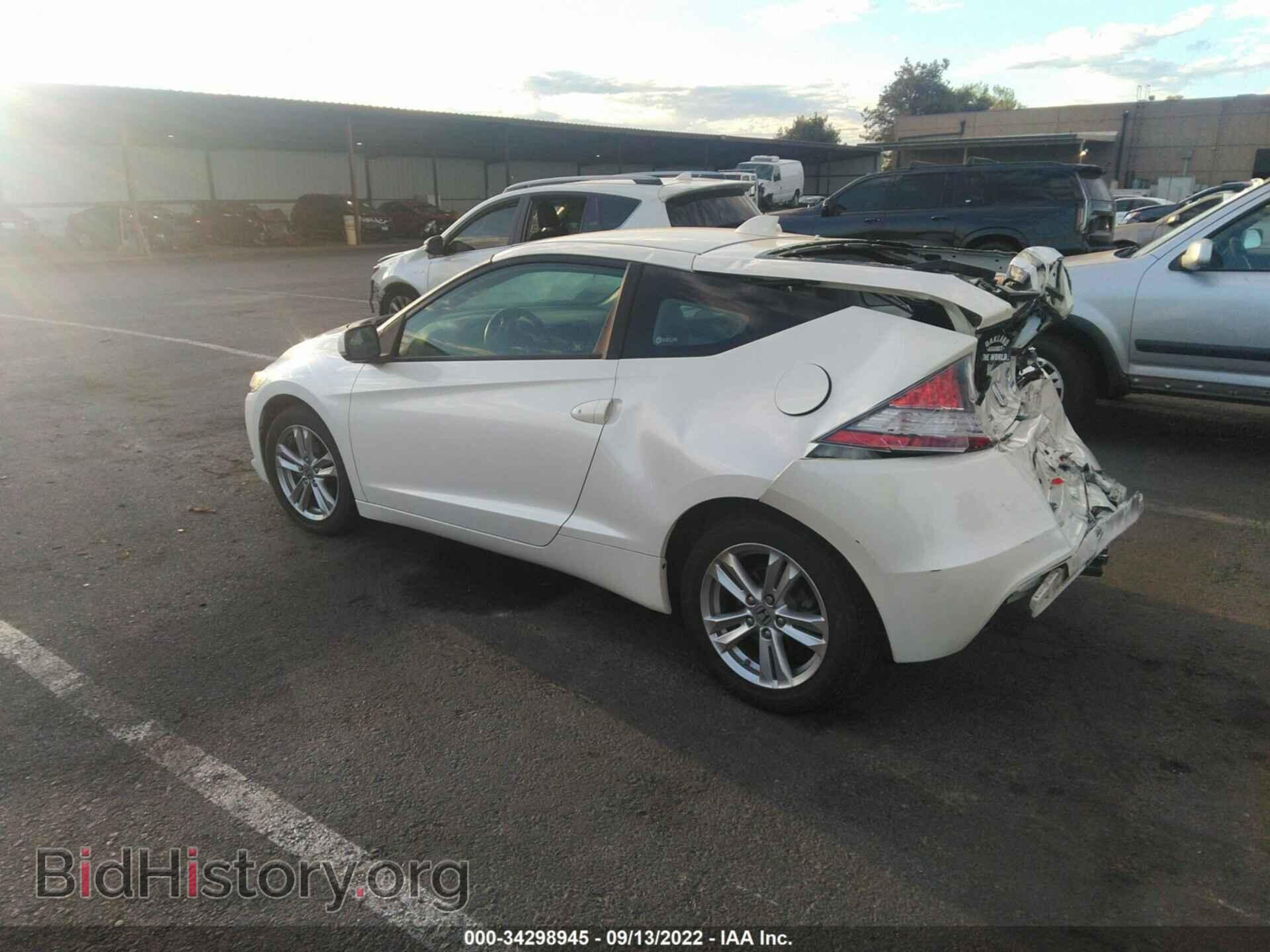 2012 HONDA CR-Z - VIN: JHMZF1C67CS002816 - Фото 3
