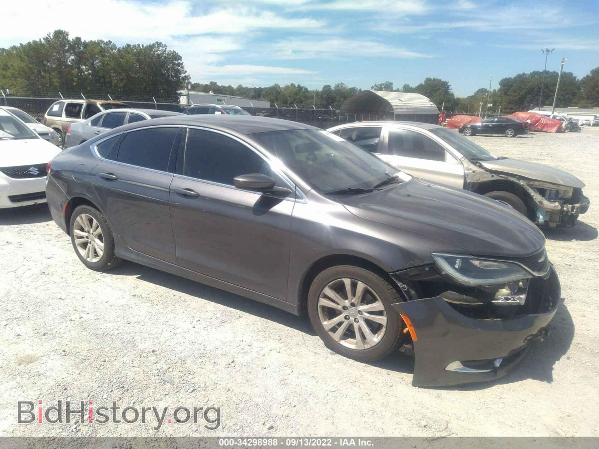 Фотография 1C3CCCAB4GN113490 - CHRYSLER 200 2016