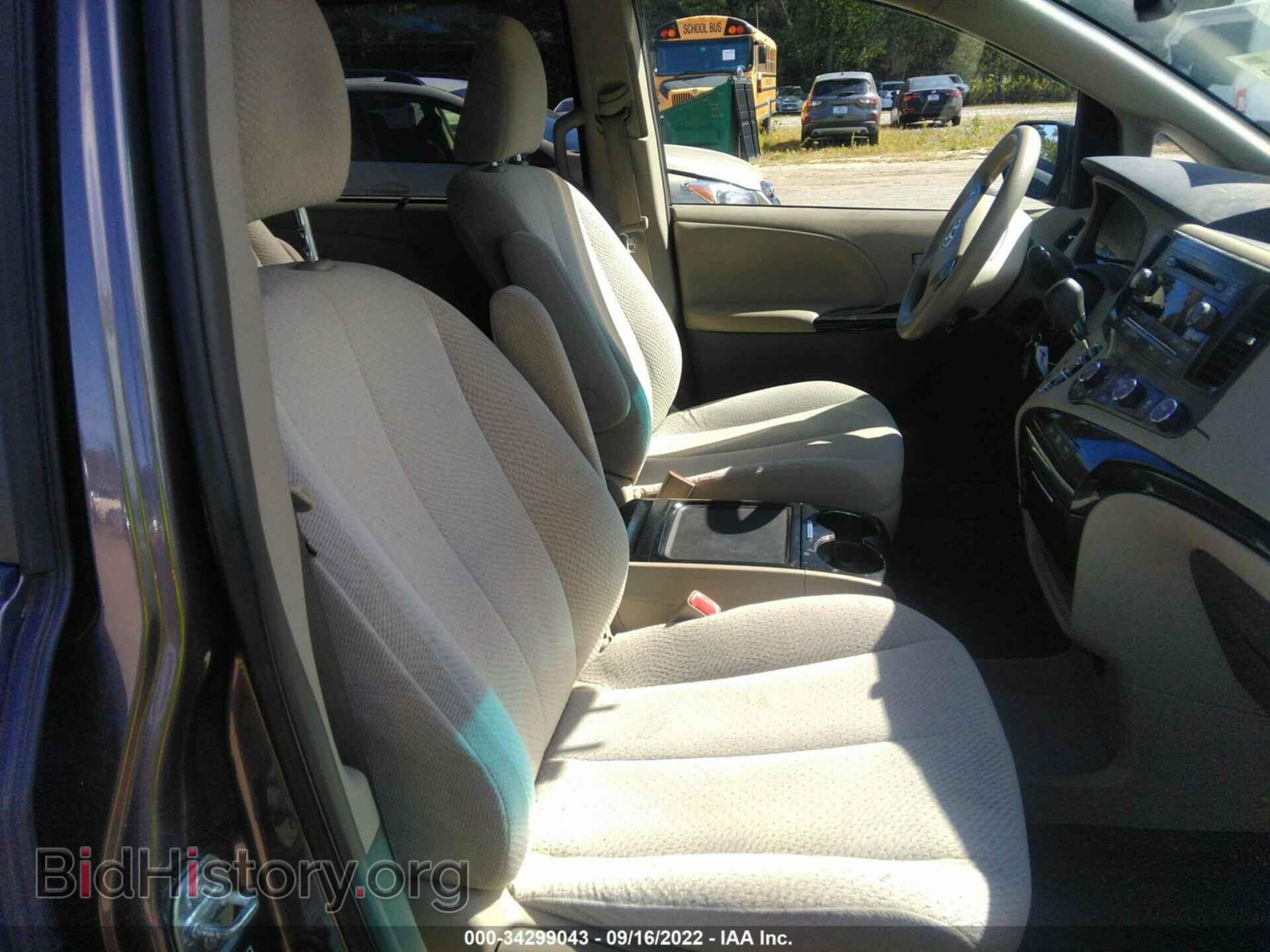 2012 TOYOTA SIENNA - VIN: 5TDJK3DC3CS044113 - Фото 5