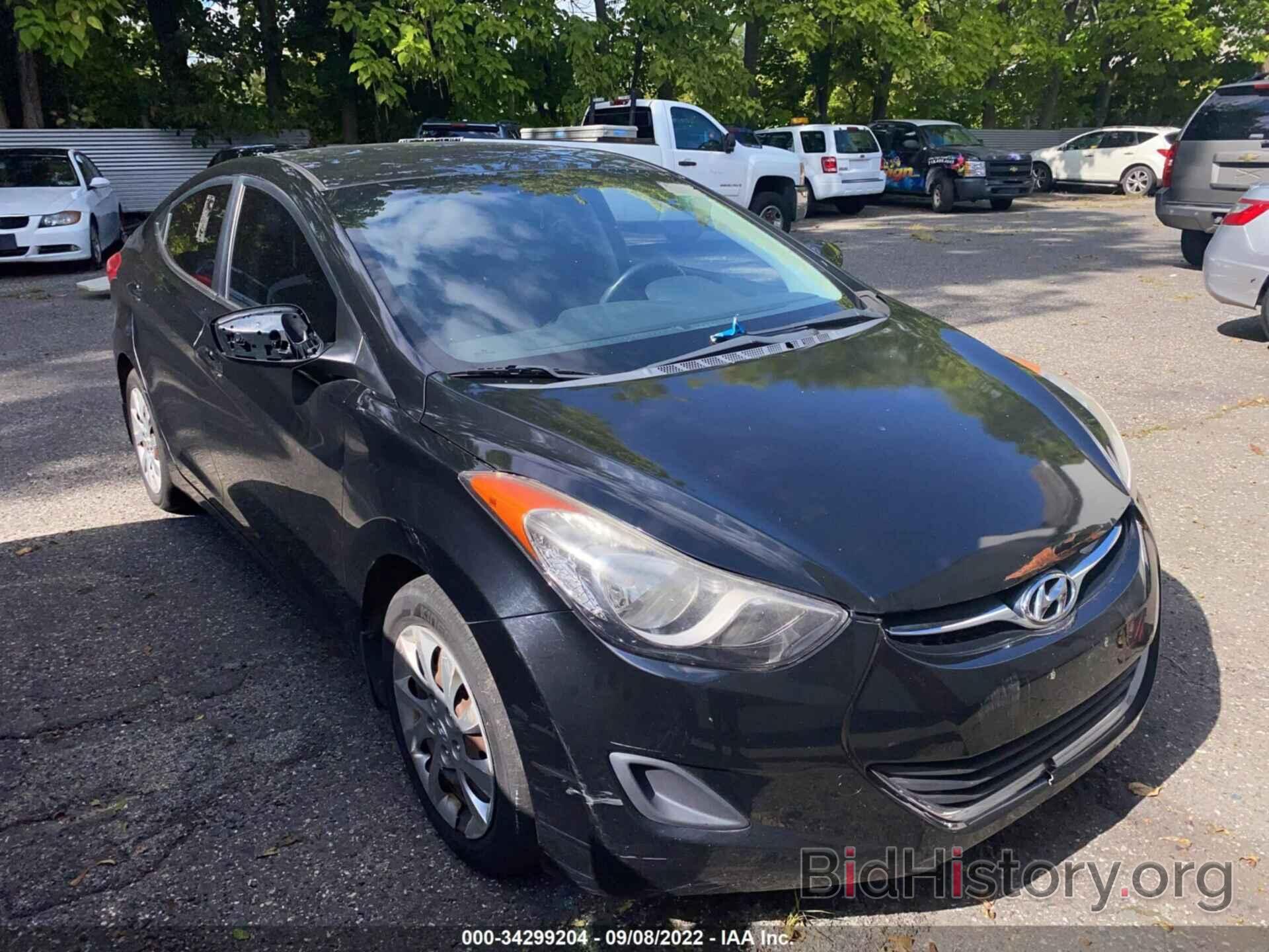 Photo KMHDH4AE7DU597623 - HYUNDAI ELANTRA 2013