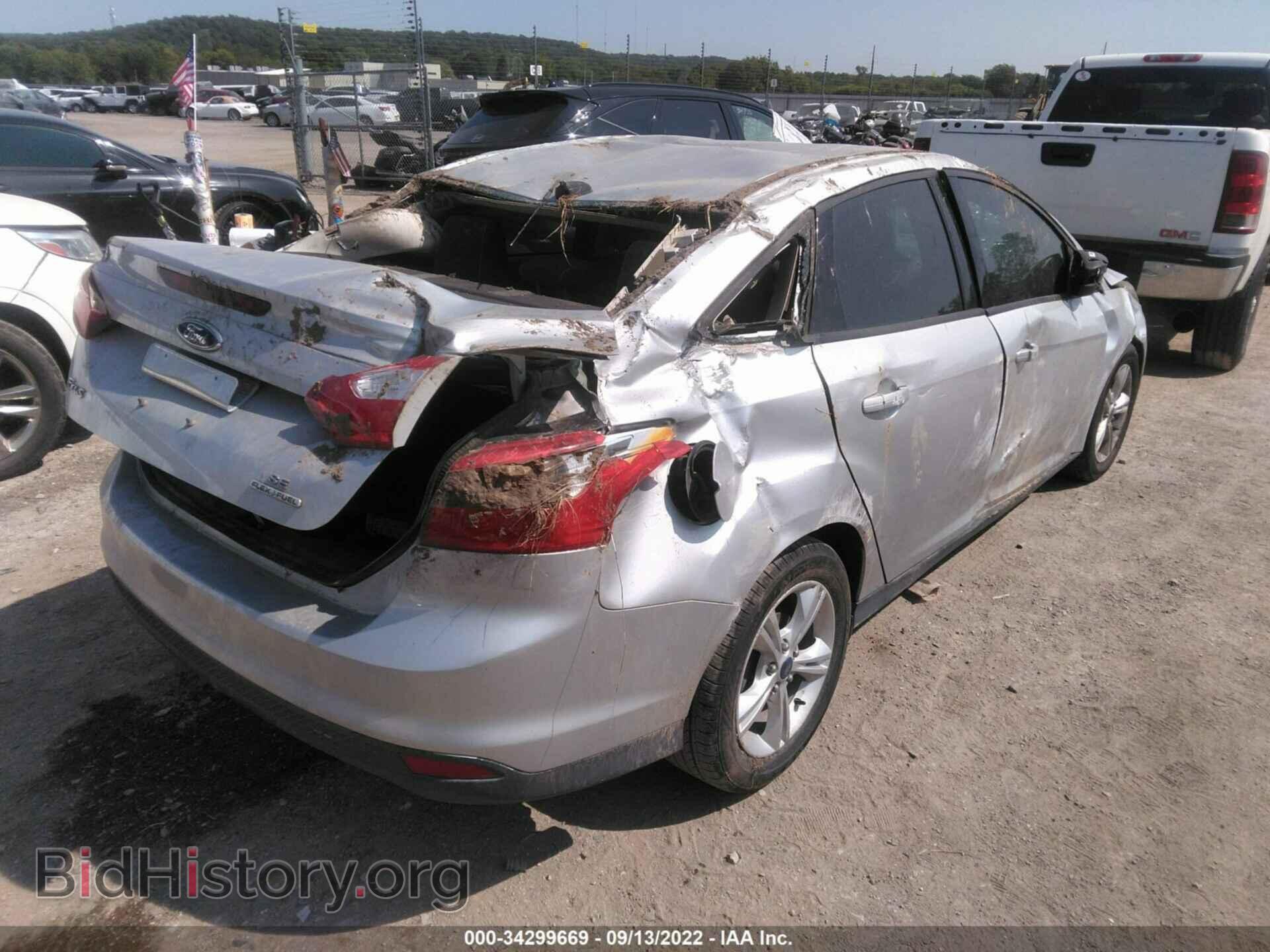 2013 FORD FOCUS - VIN: 1FADP3F2XDL266949 - Фото 4
