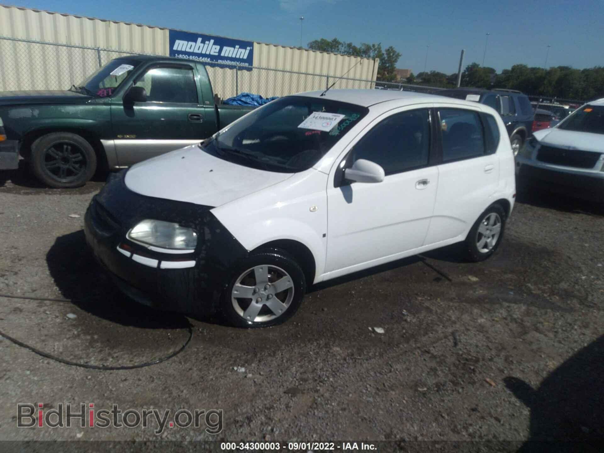 2008 CHEVROLET AVEO - VIN: KL1TD66638B123847 - Фото 2