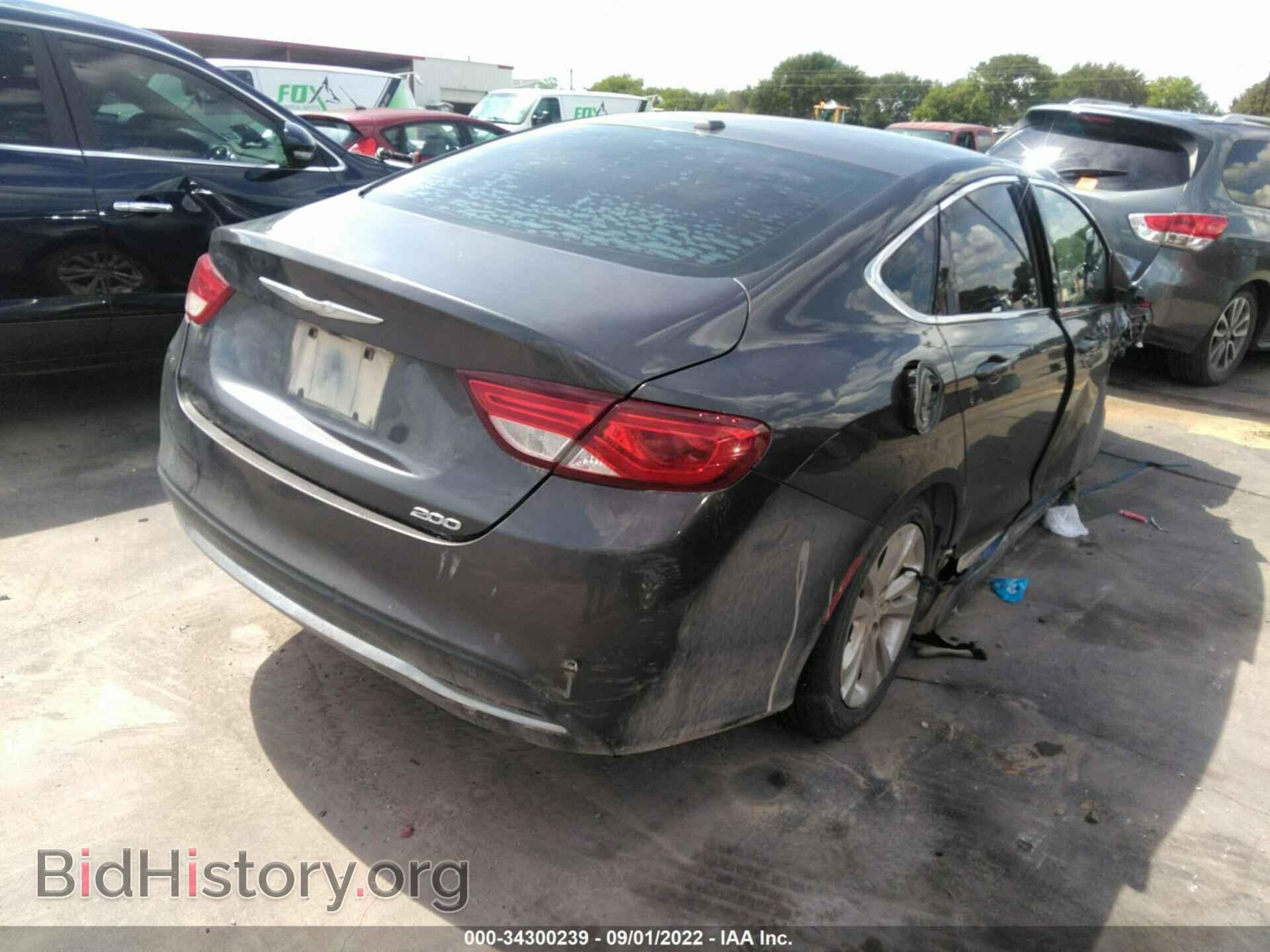 2015 CHRYSLER 200 - VIN: 1C3CCCAB5FN716009 - Фото 4