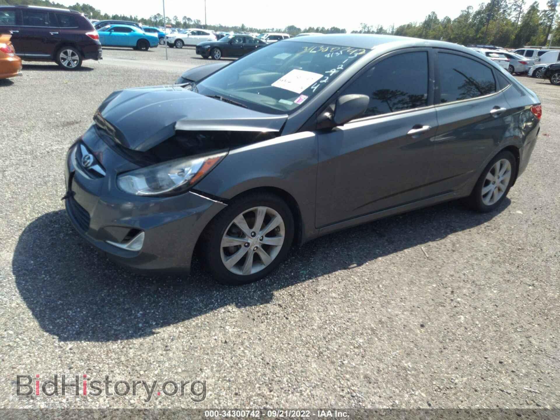 2013 HYUNDAI ACCENT - VIN: KMHCU4AE1DU312924 - Фото 2