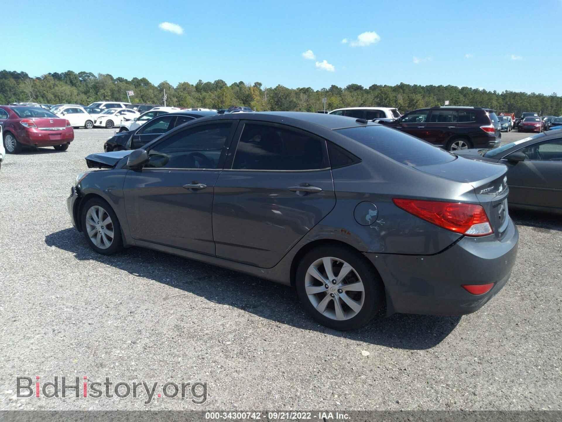 2013 HYUNDAI ACCENT - VIN: KMHCU4AE1DU312924 - Фото 3