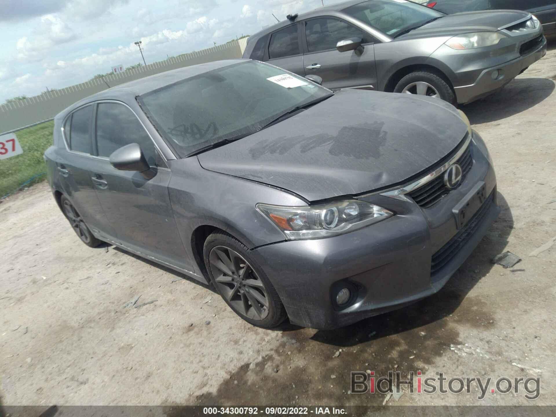 Photo JTHKD5BH5C2109428 - LEXUS CT 200H 2012