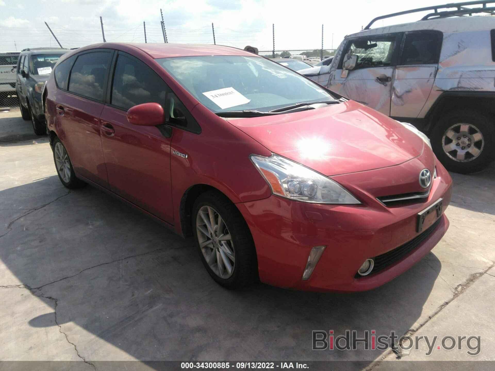 Фотография JTDZN3EU0C3038935 - TOYOTA PRIUS V 2012