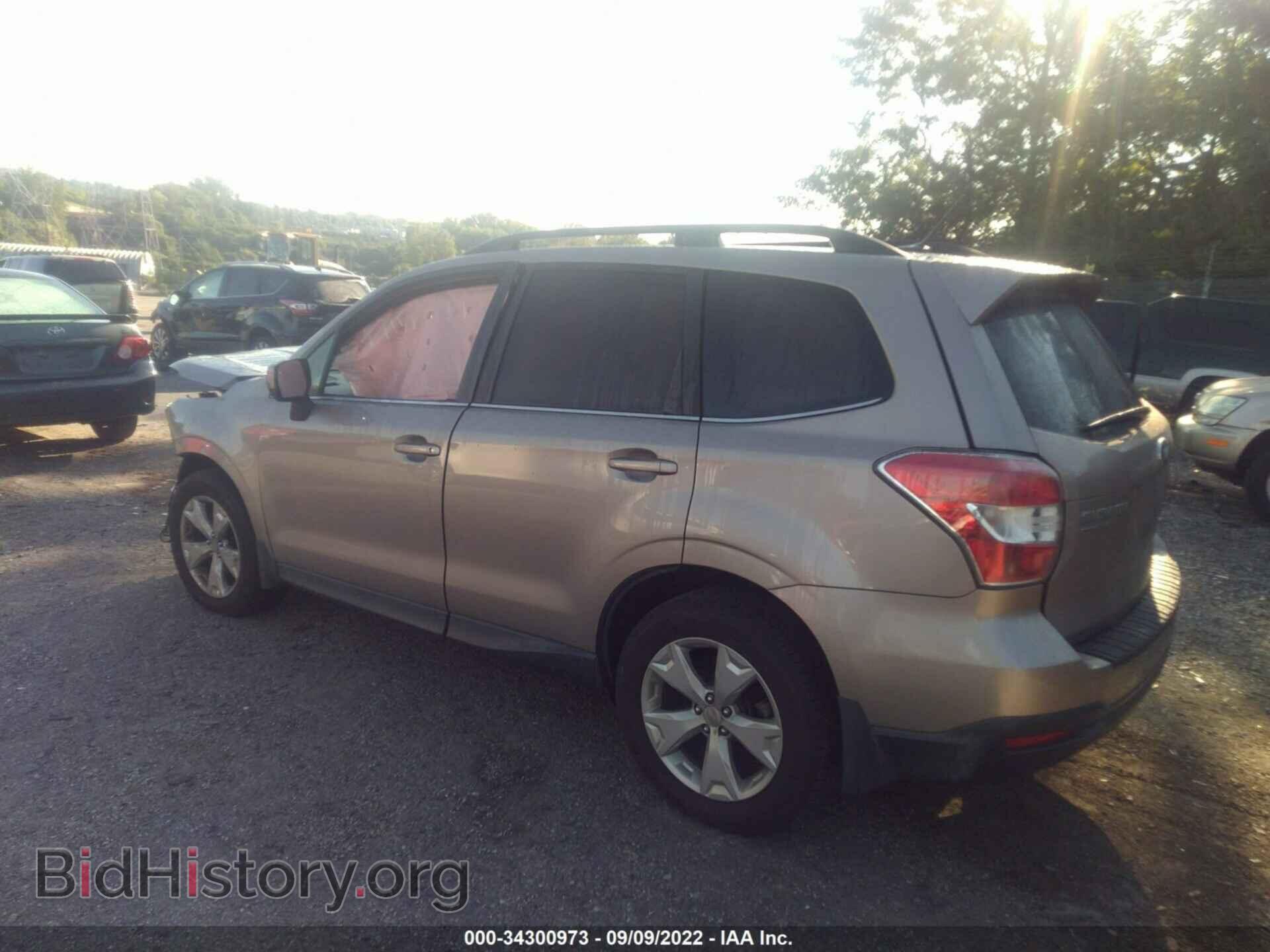 2015 SUBARU FORESTER - VIN: JF2SJARC2FH563720 - Фото 3