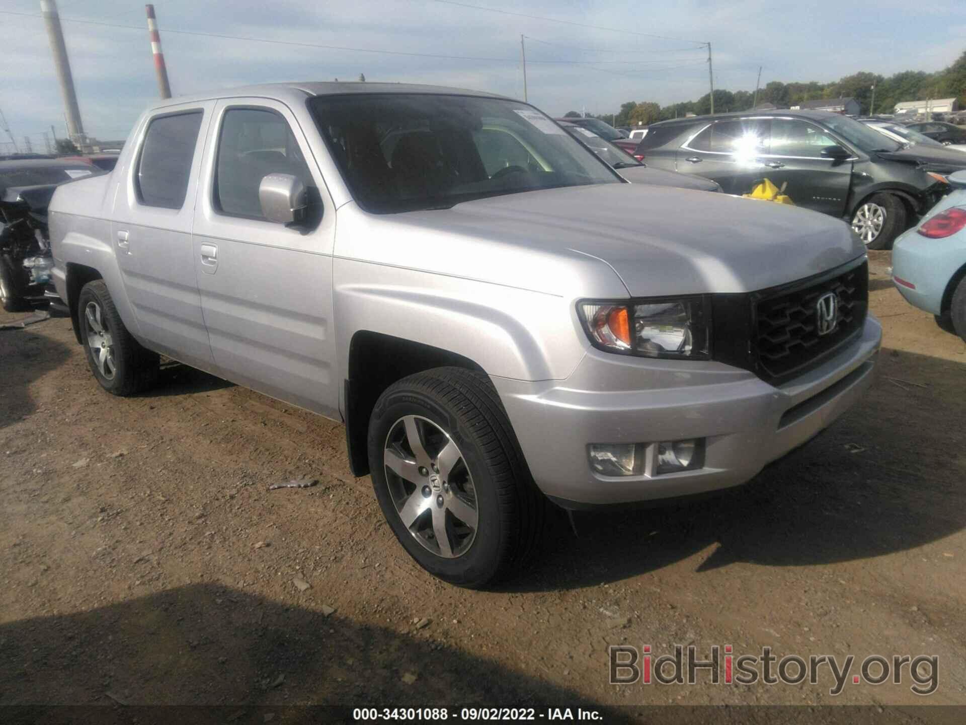 Photo 5FPYK1F66EB012961 - HONDA RIDGELINE 2014