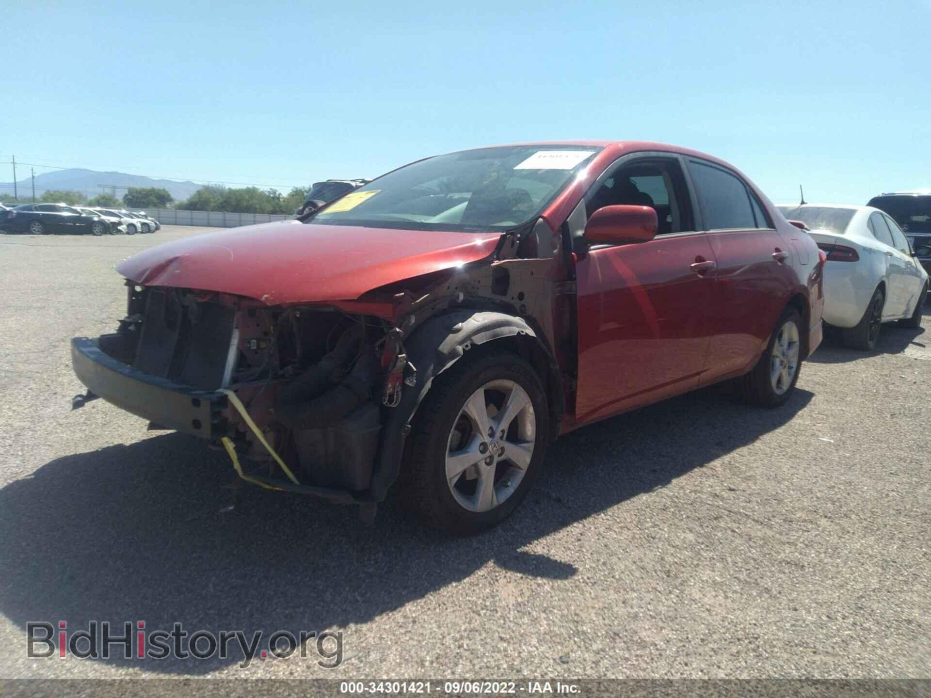 2013 TOYOTA COROLLA - VIN: 5YFBU4EE7DP096228 - Фото 2
